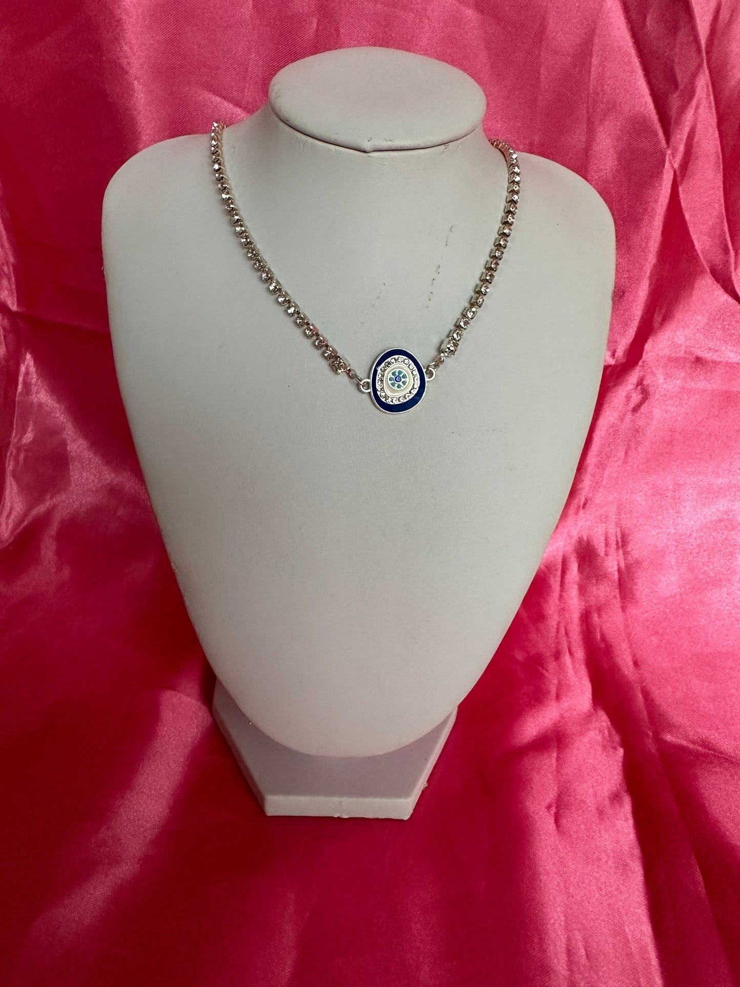 Evil eye luxe necklace