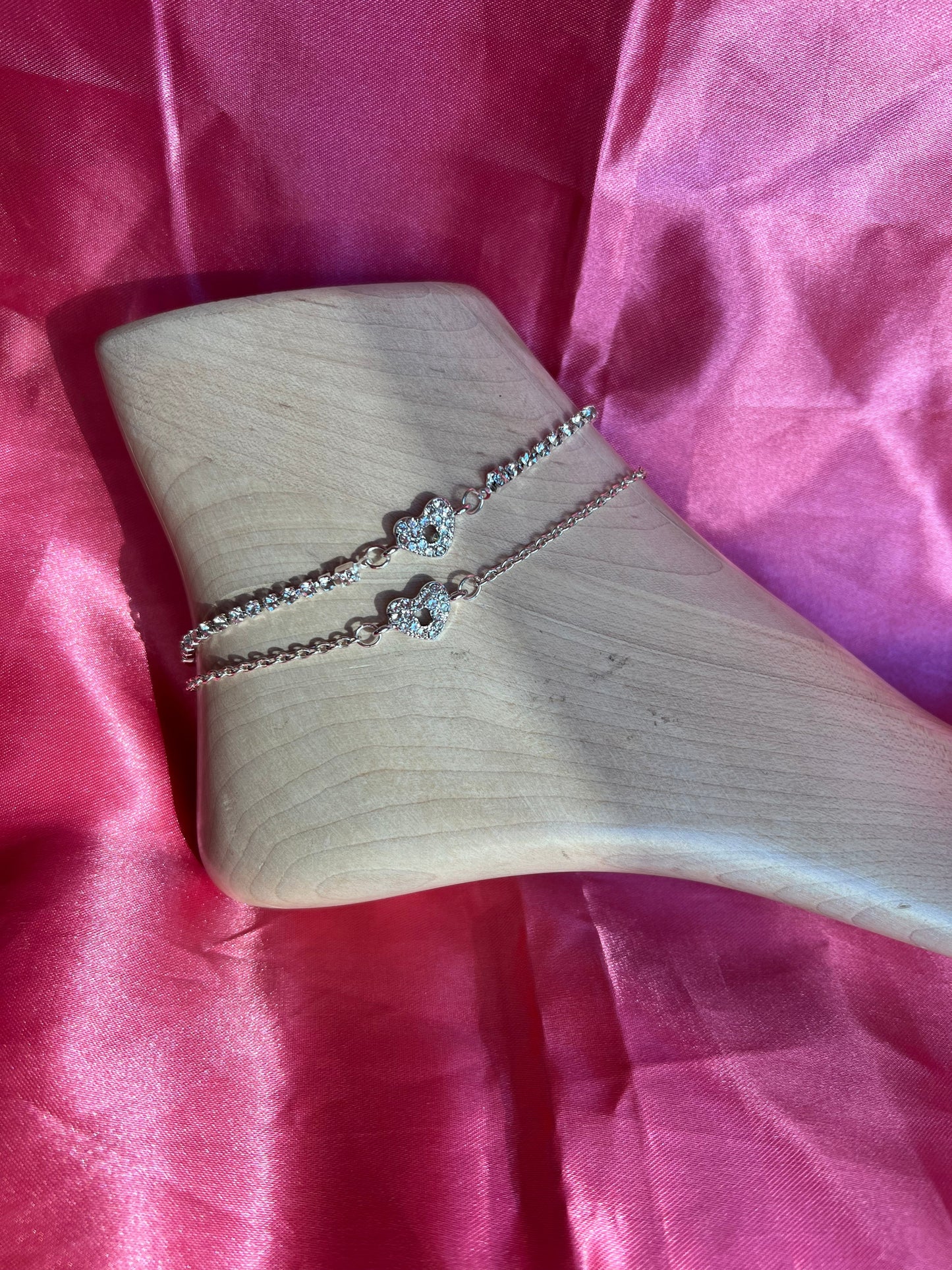 Love lock anklet