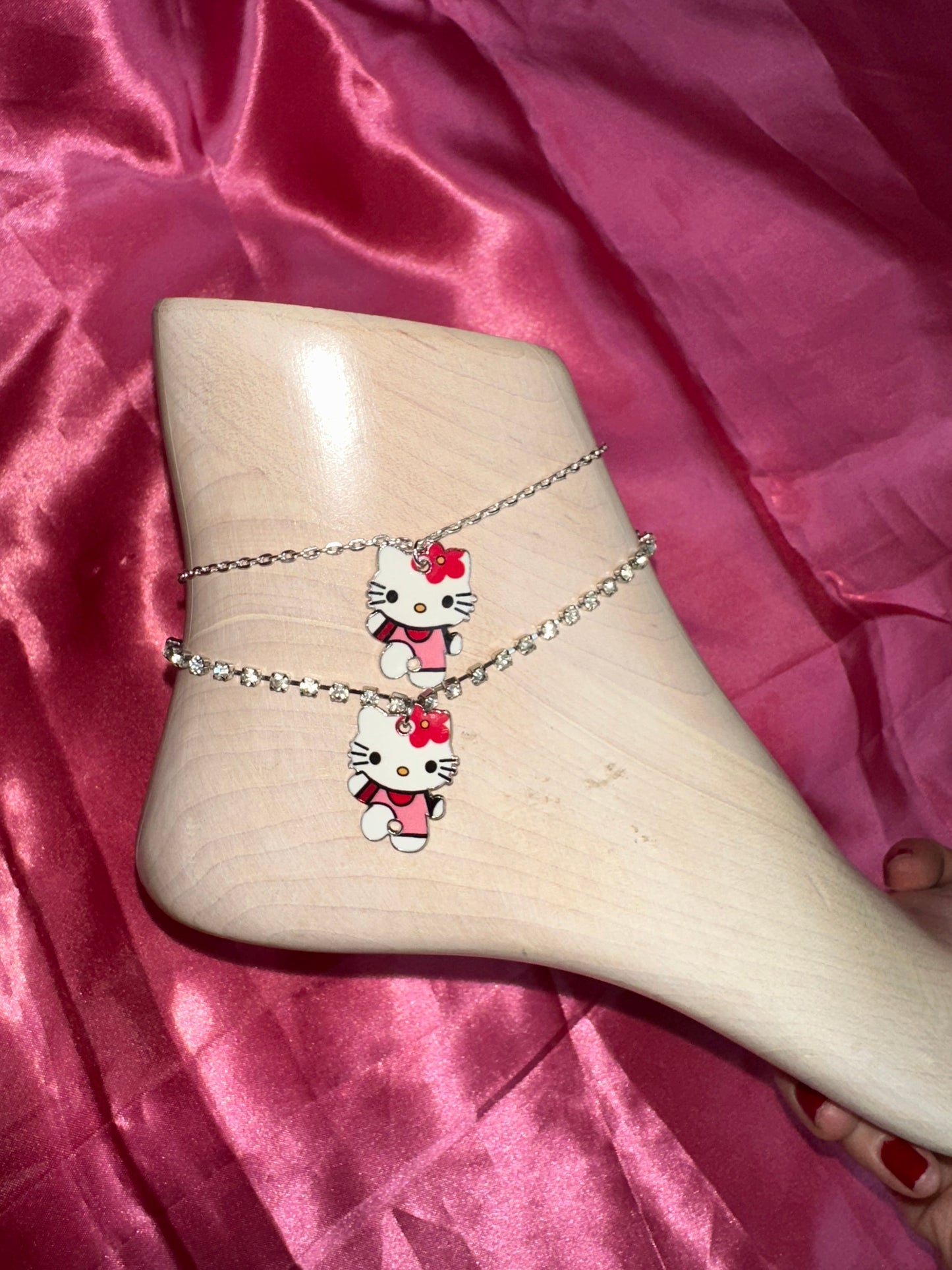 Hello Kitty anklet
