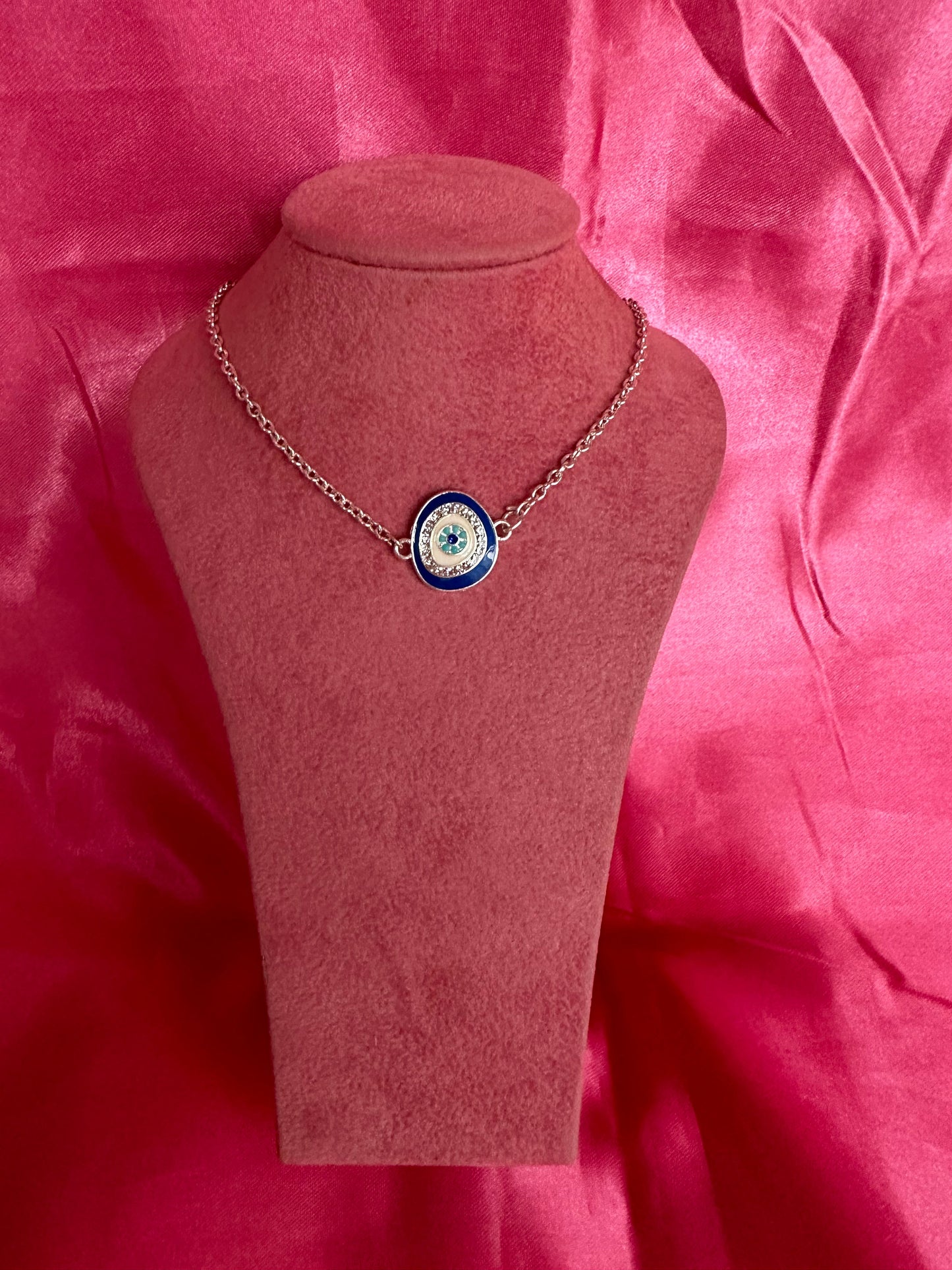 Evil eye luxe necklace