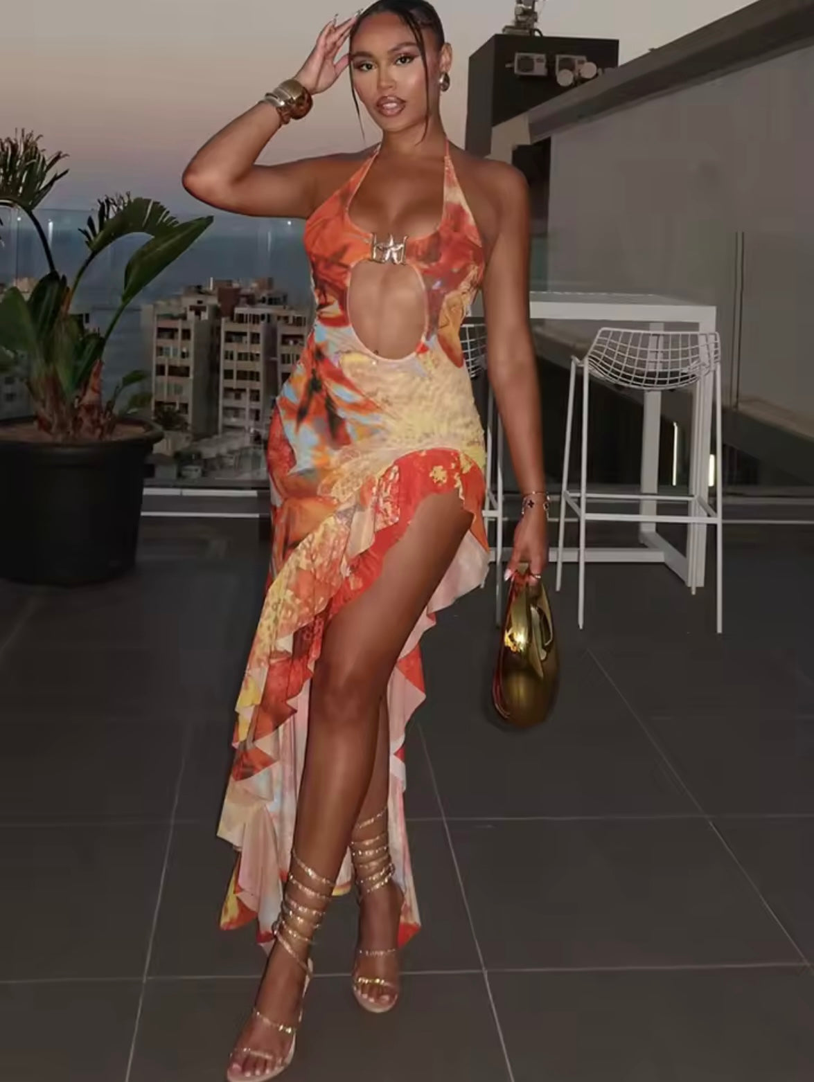 Tropical dress