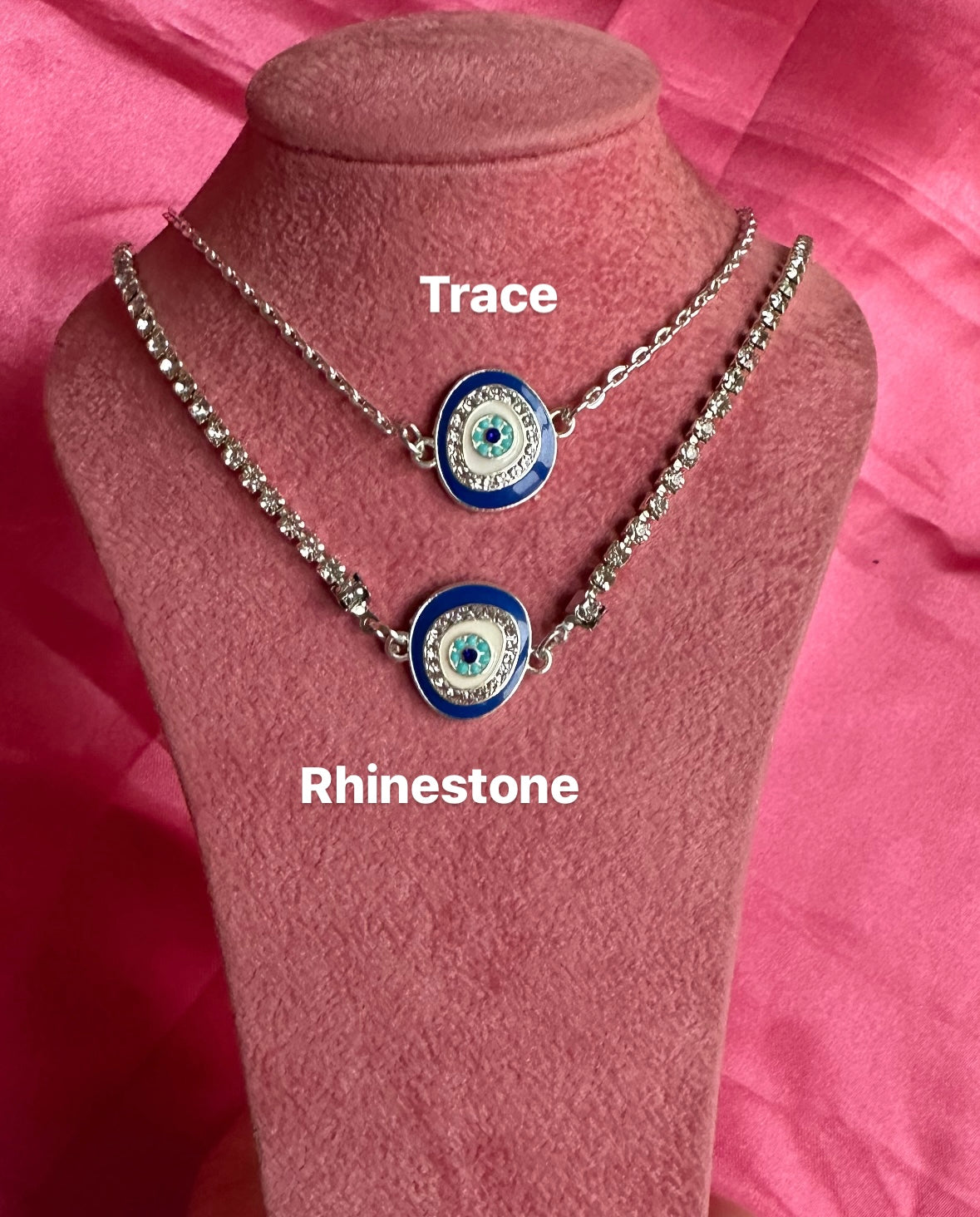 Evil eye pendant necklace