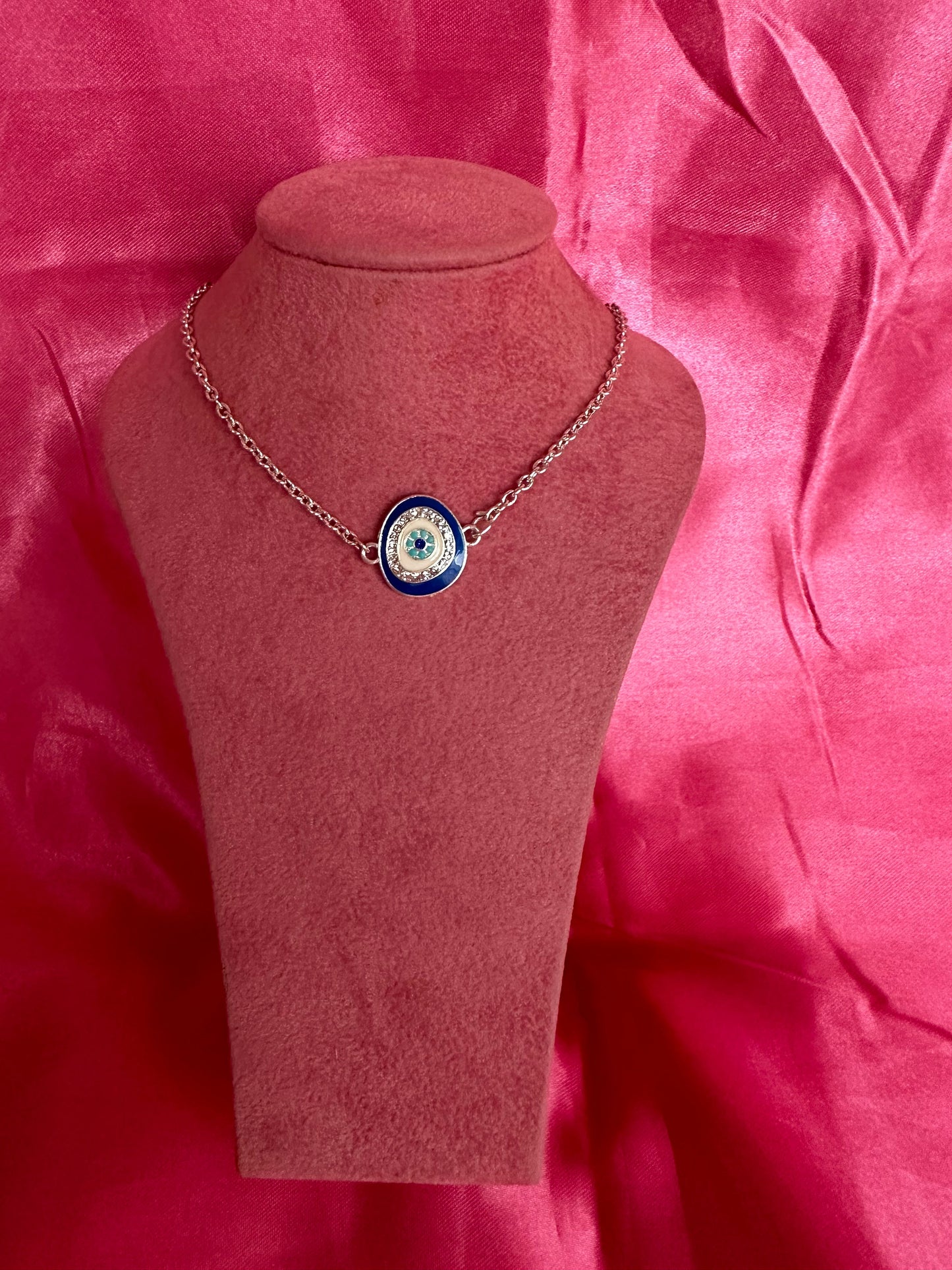 Evil eye luxe necklace