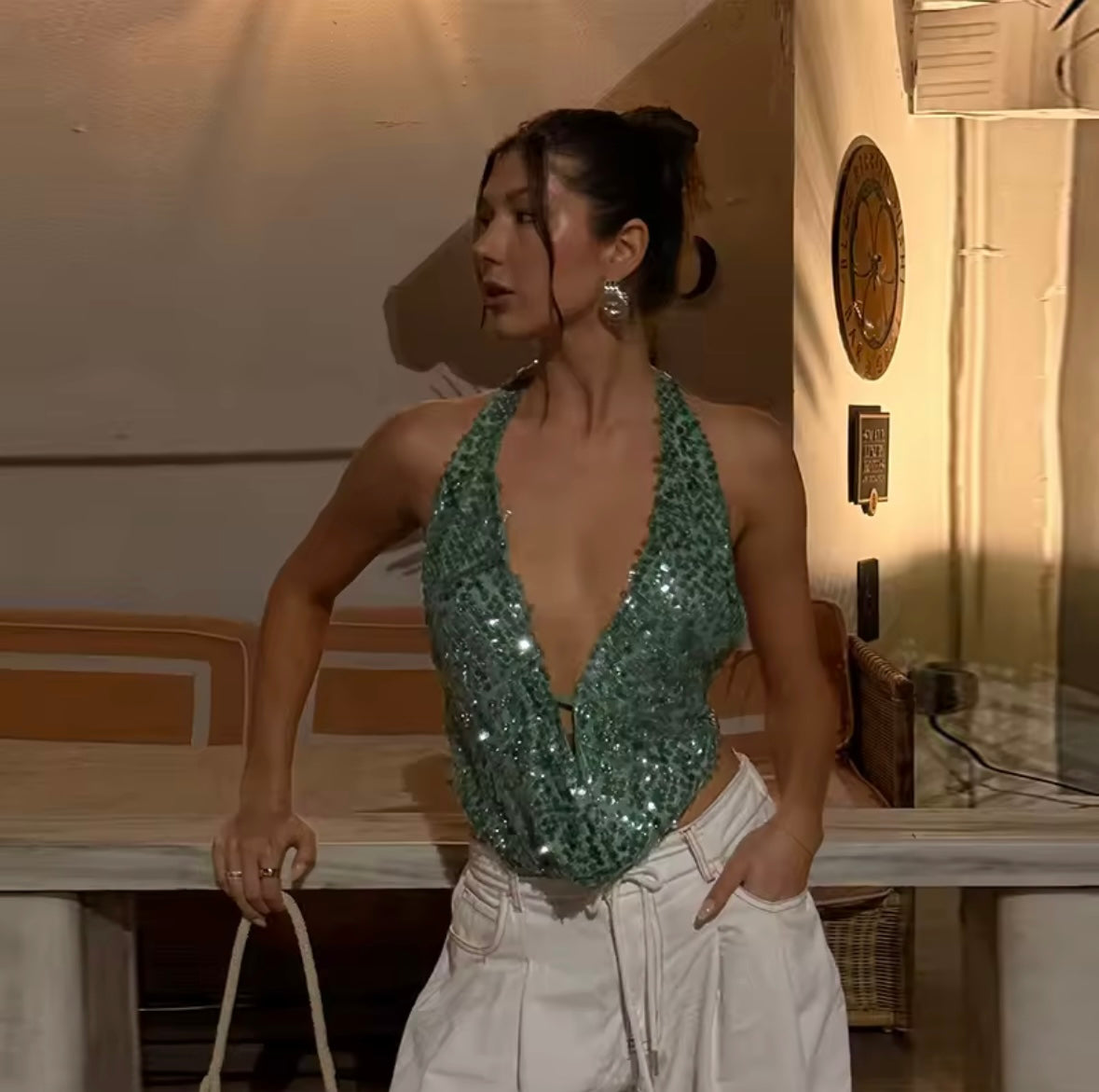 Sparkly top