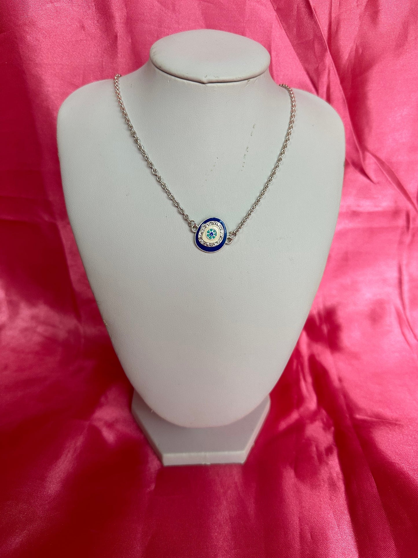 Evil eye luxe necklace