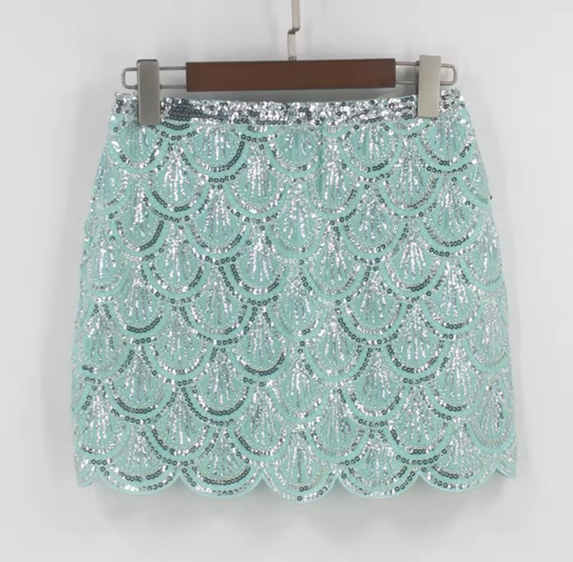 Sequin skirt