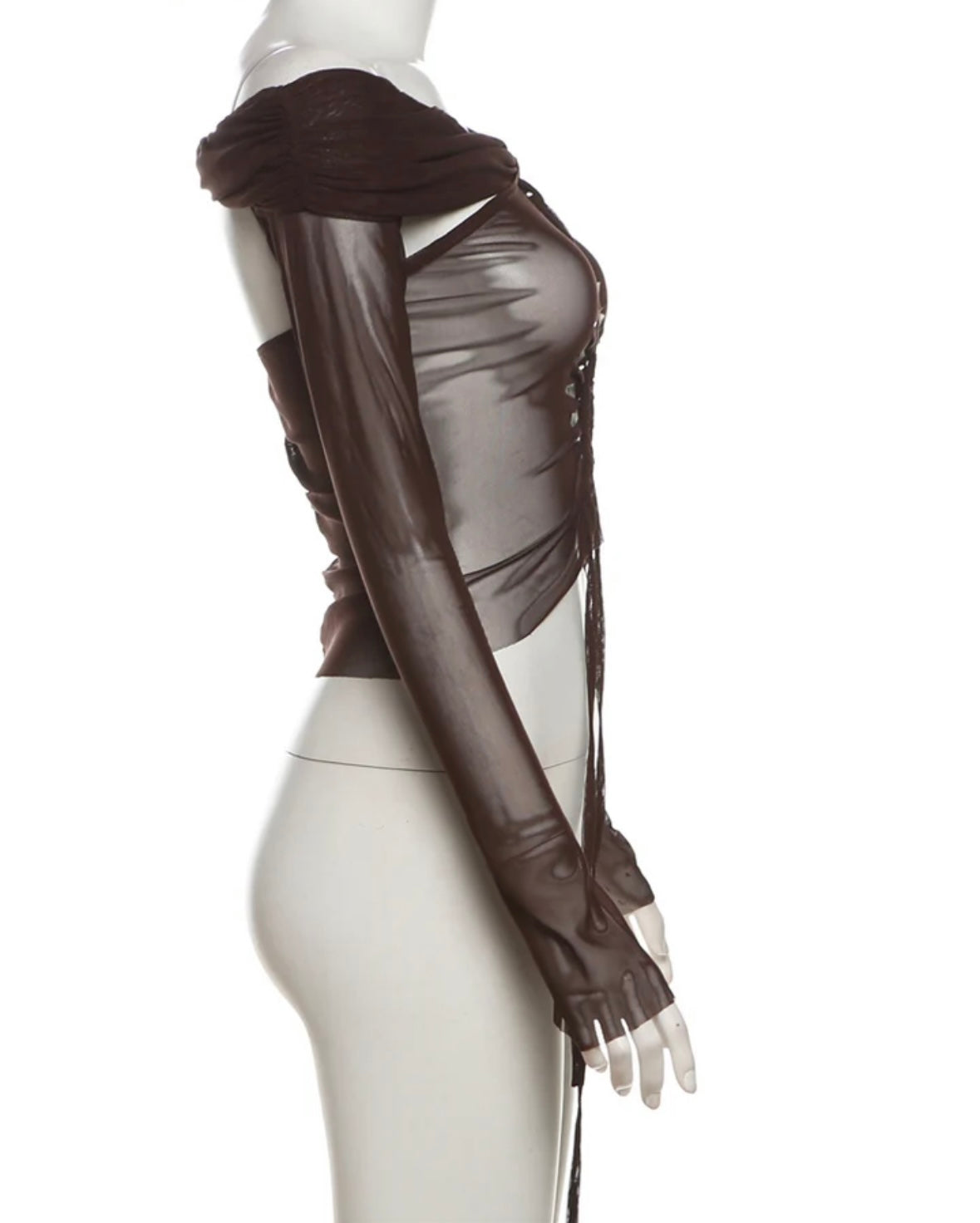Cut out mesh top