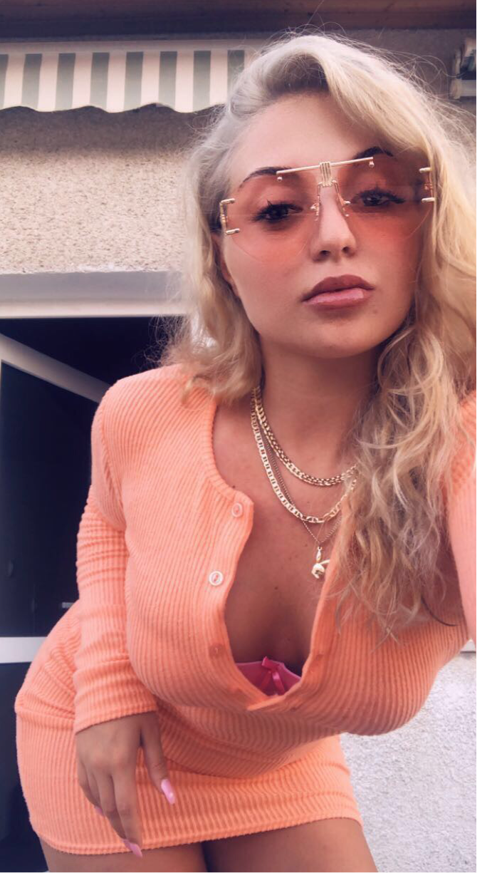 Cuban link chain necklace