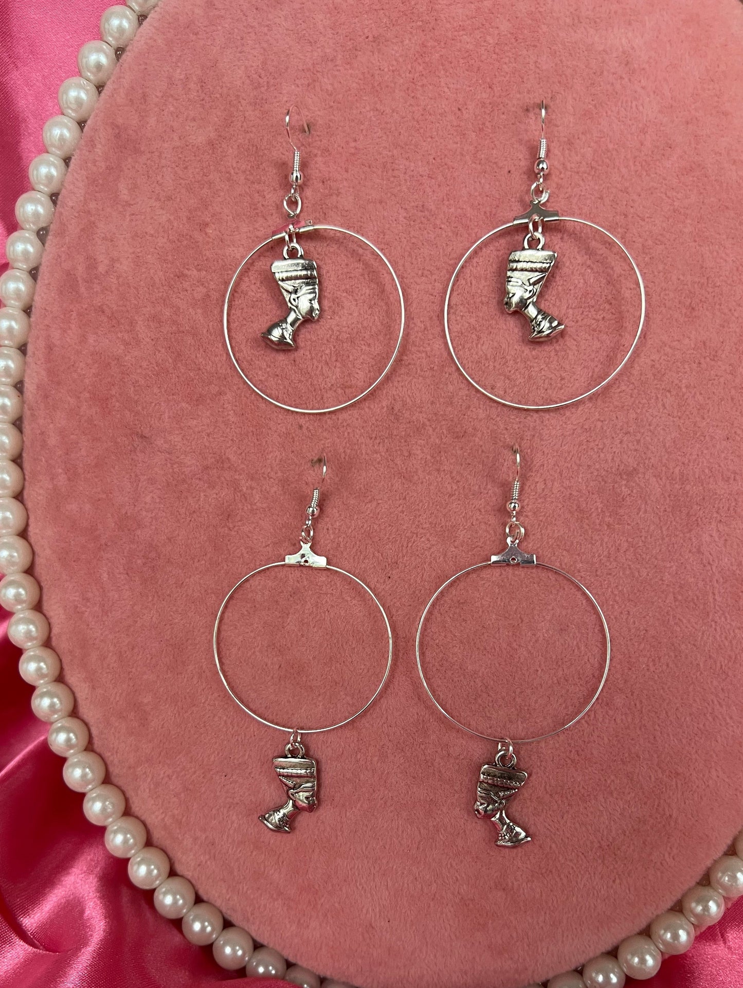 Nefertiti hoops