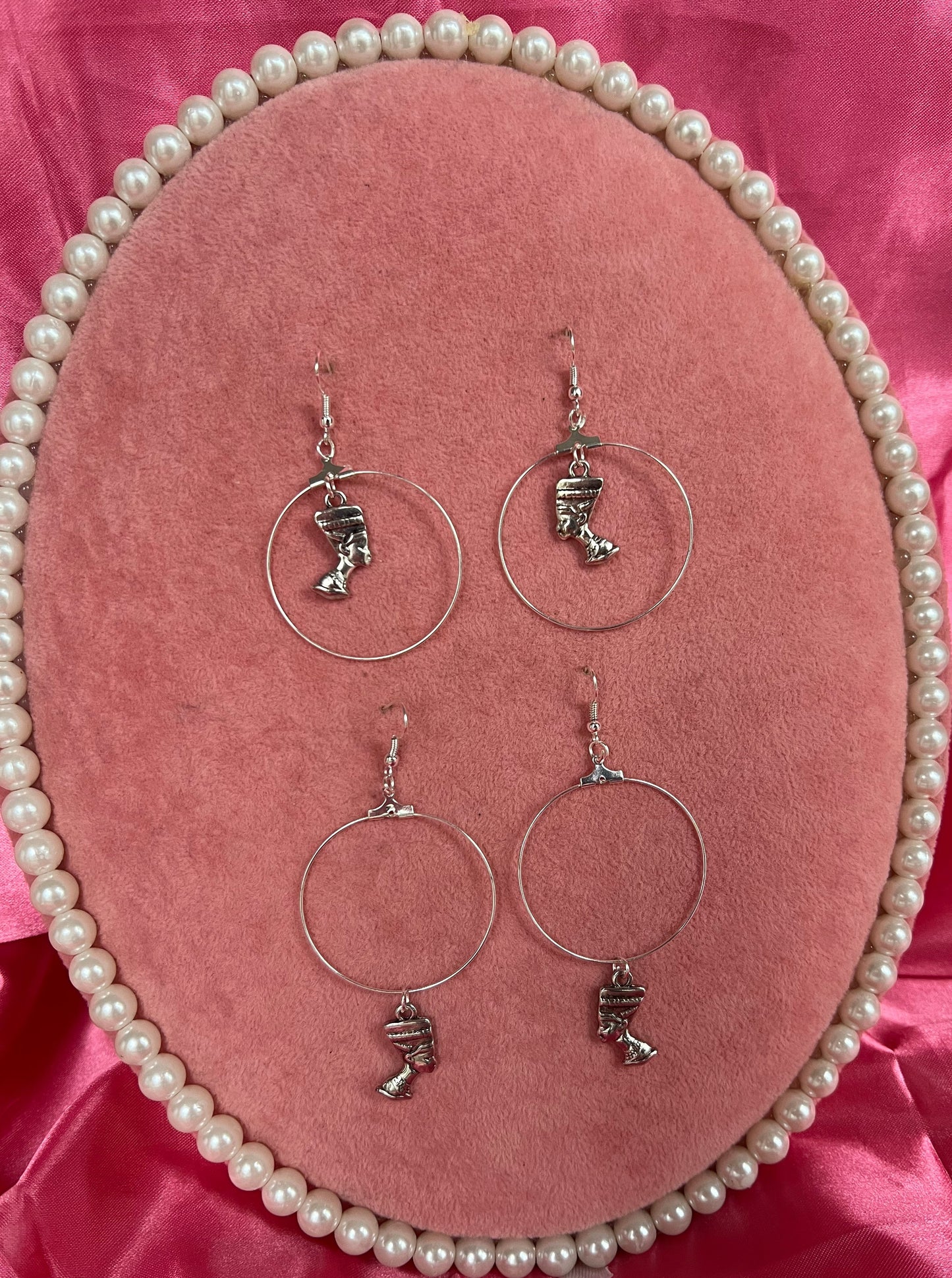 Nefertiti hoops