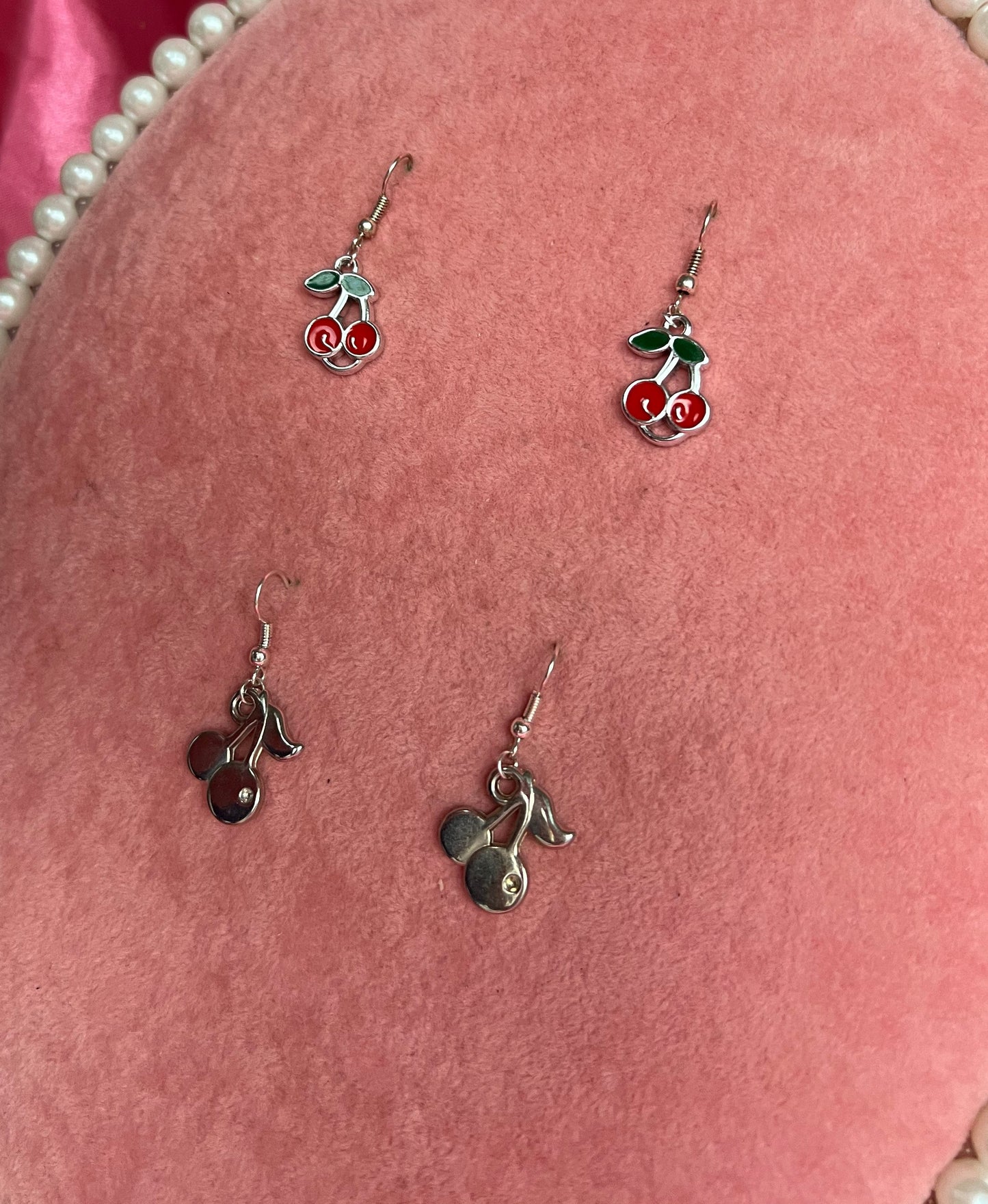 Cherry earrings