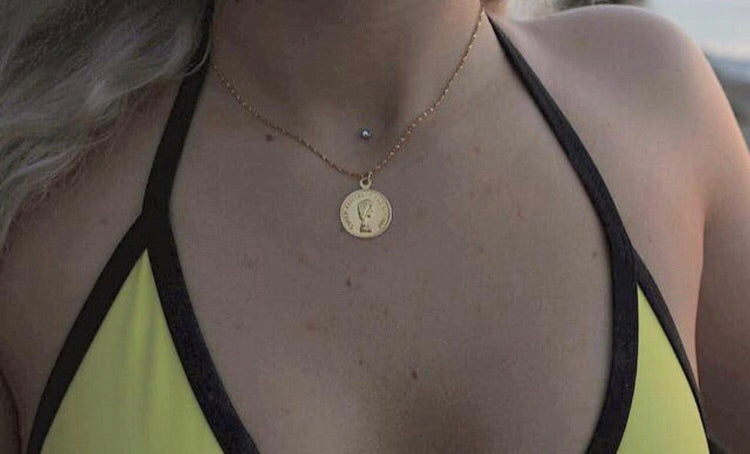 Coin pendant chain - Icegoldbyvee