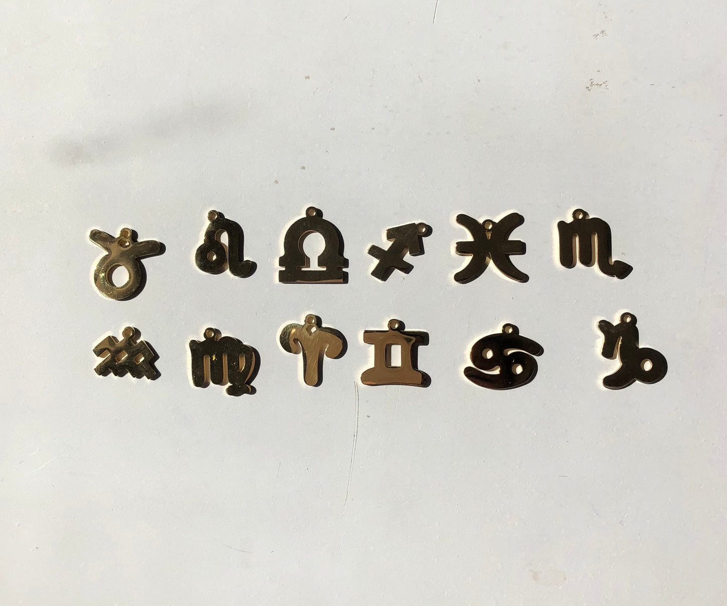 Zodiac pendant necklace