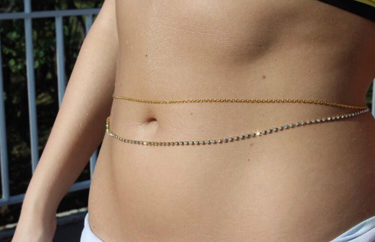 Honey belly chain - Icegoldbyvee