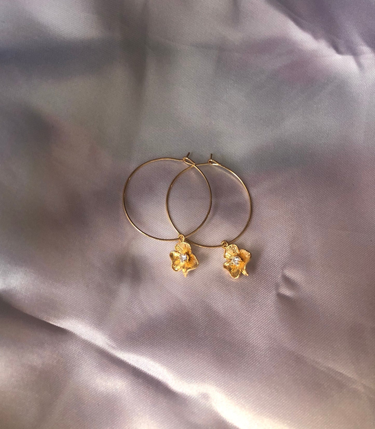 Flower hoops