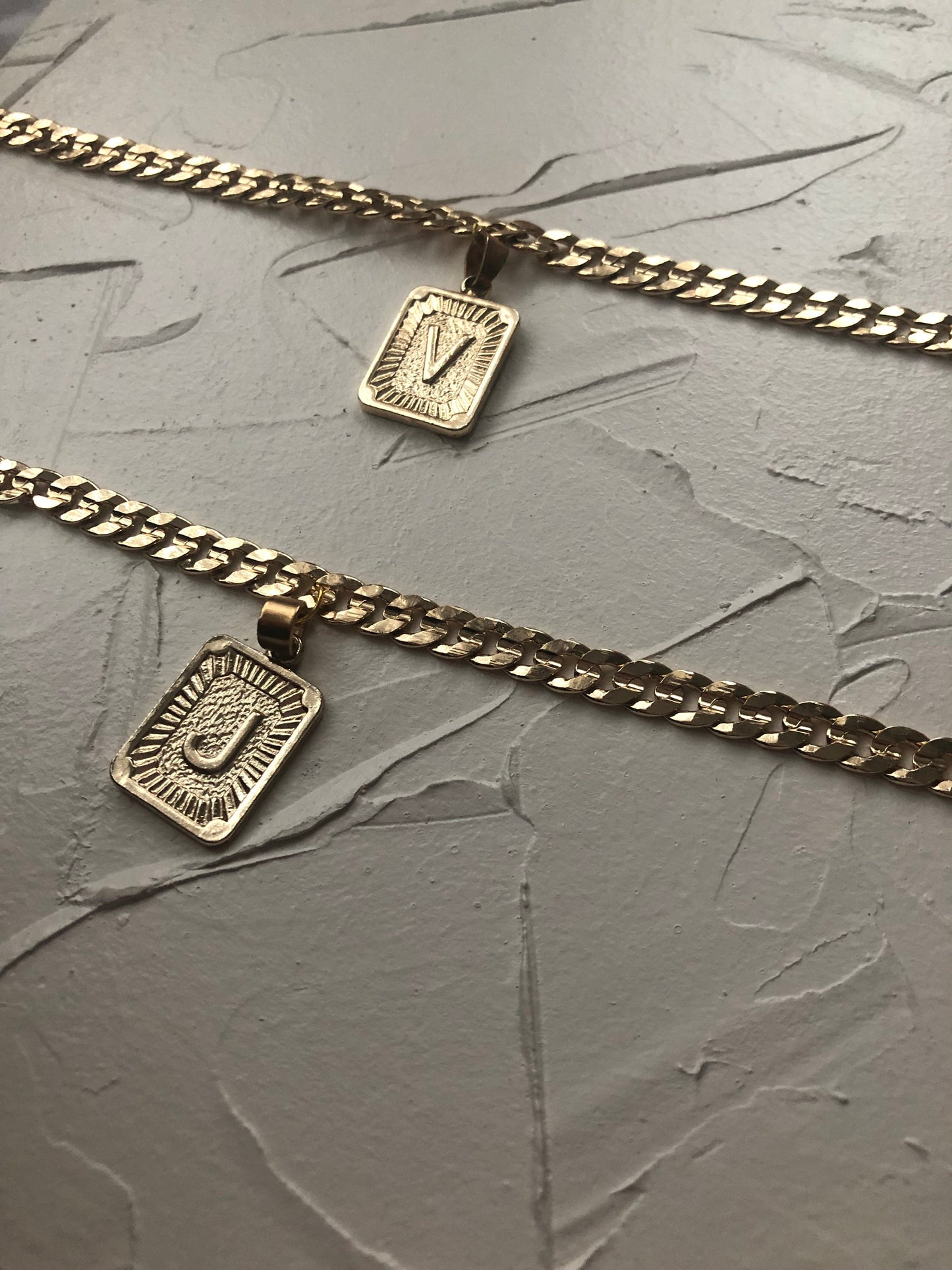 Letter anklet - Icegoldbyvee