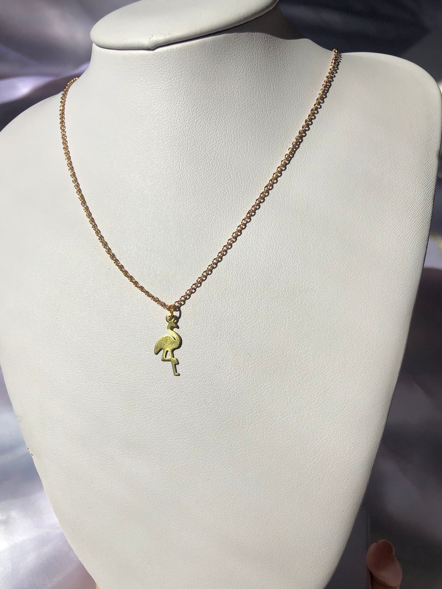 Flamingo necklace