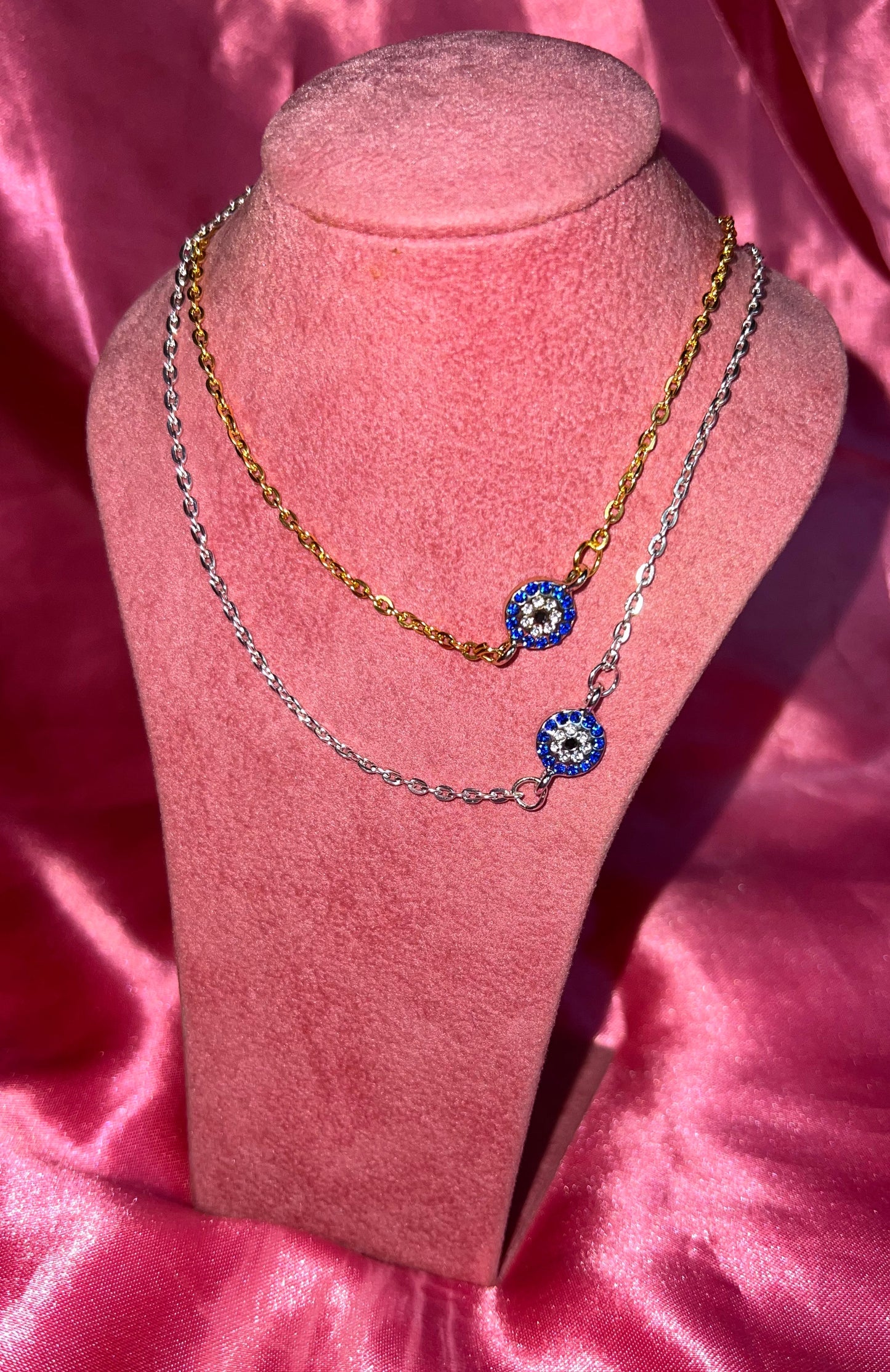 Evil eye necklace