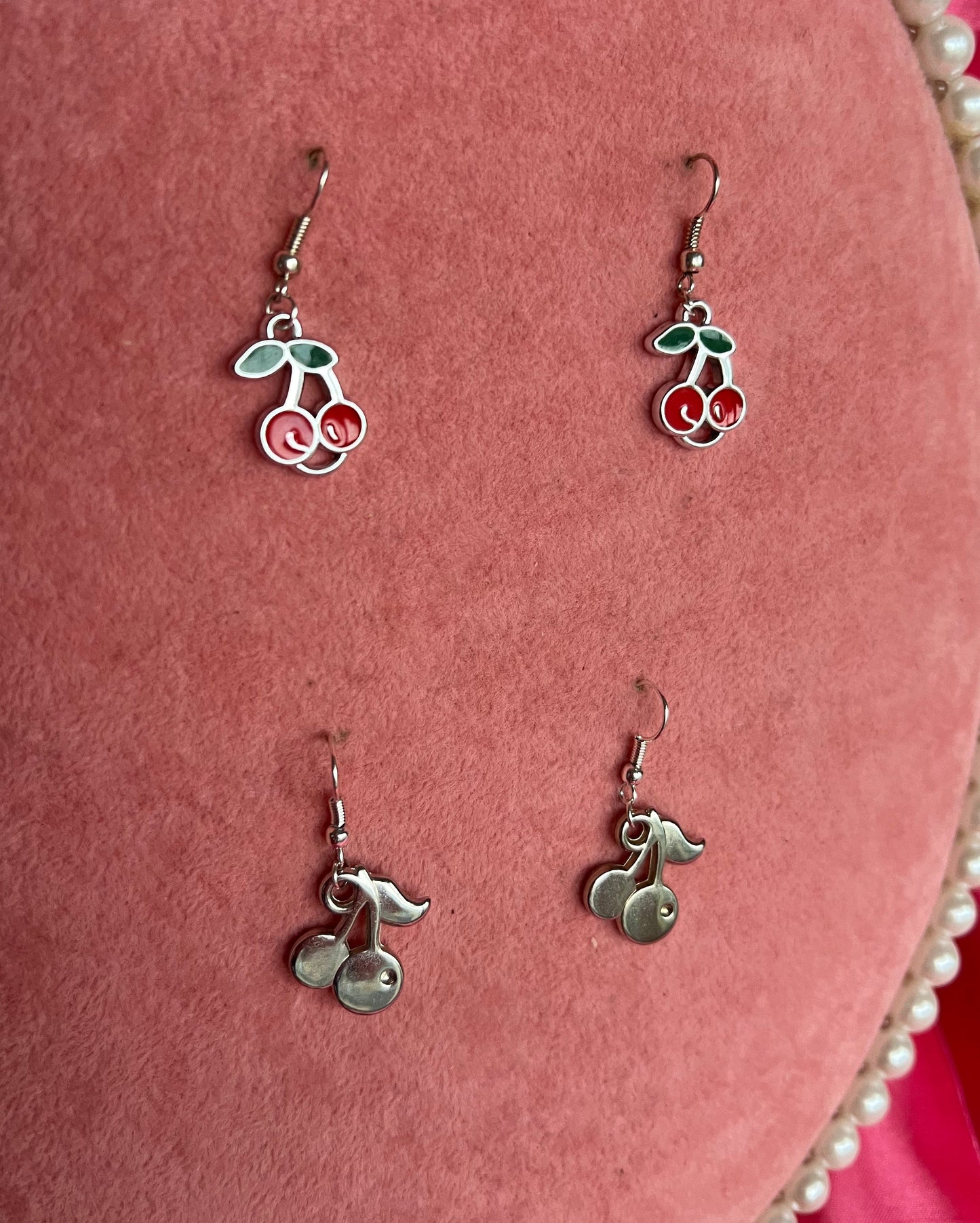 Cherry earrings