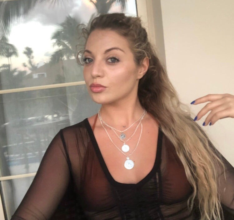 Triple coin necklace - Icegoldbyvee