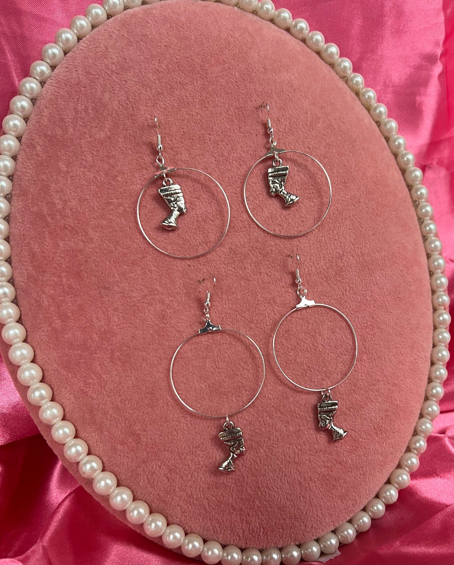 Nefertiti hoops