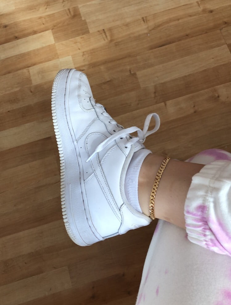 Cuban link anklet