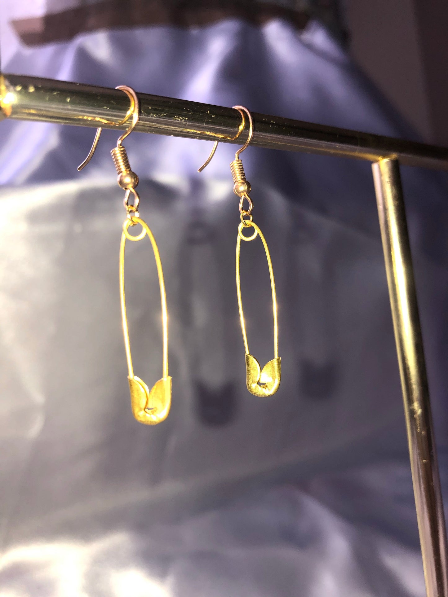 Pin earrings