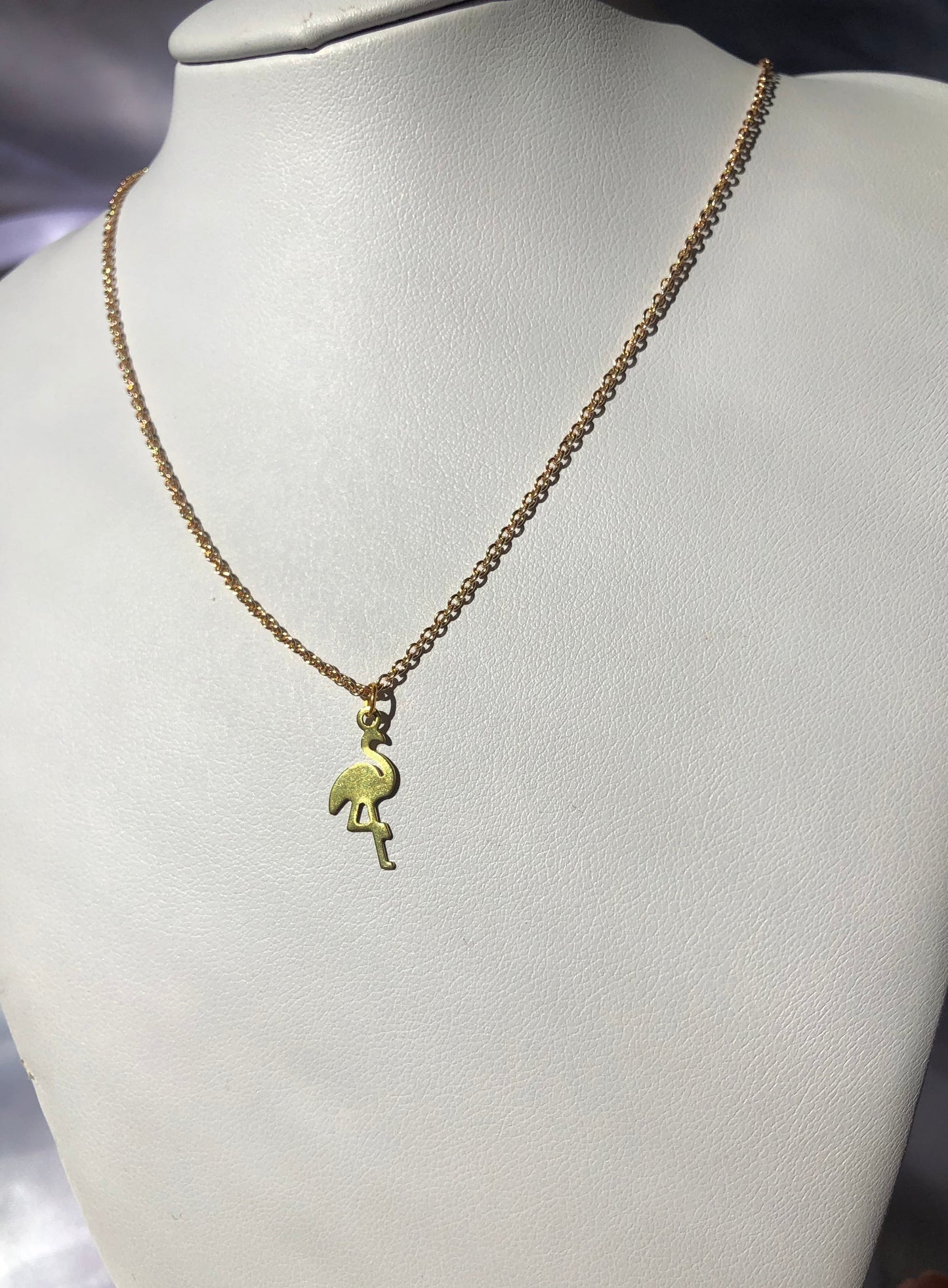 Flamingo necklace