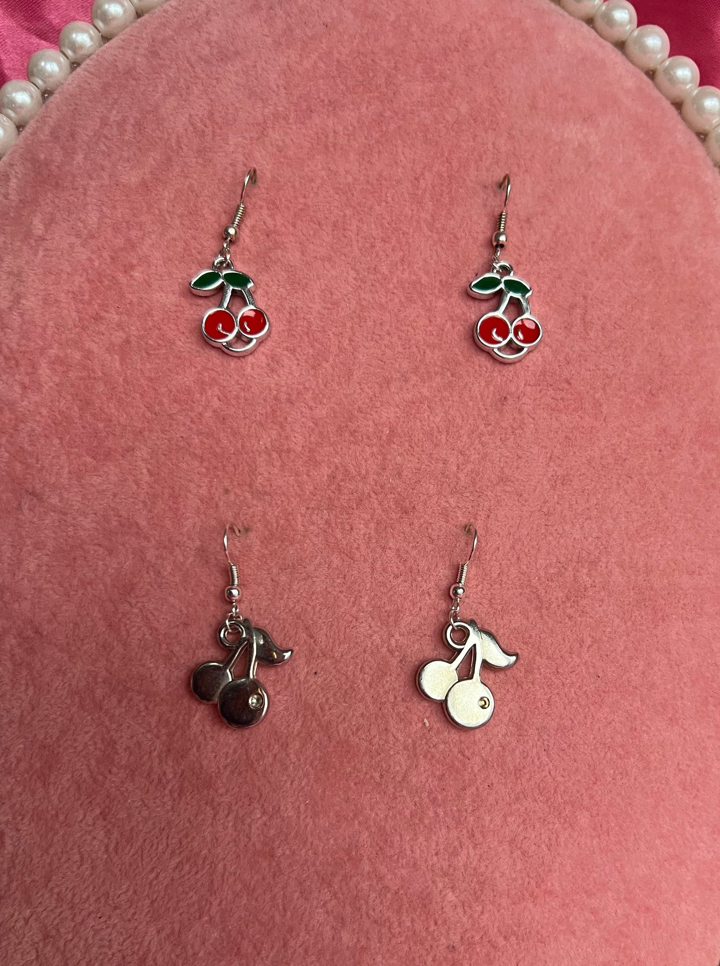 Cherry earrings