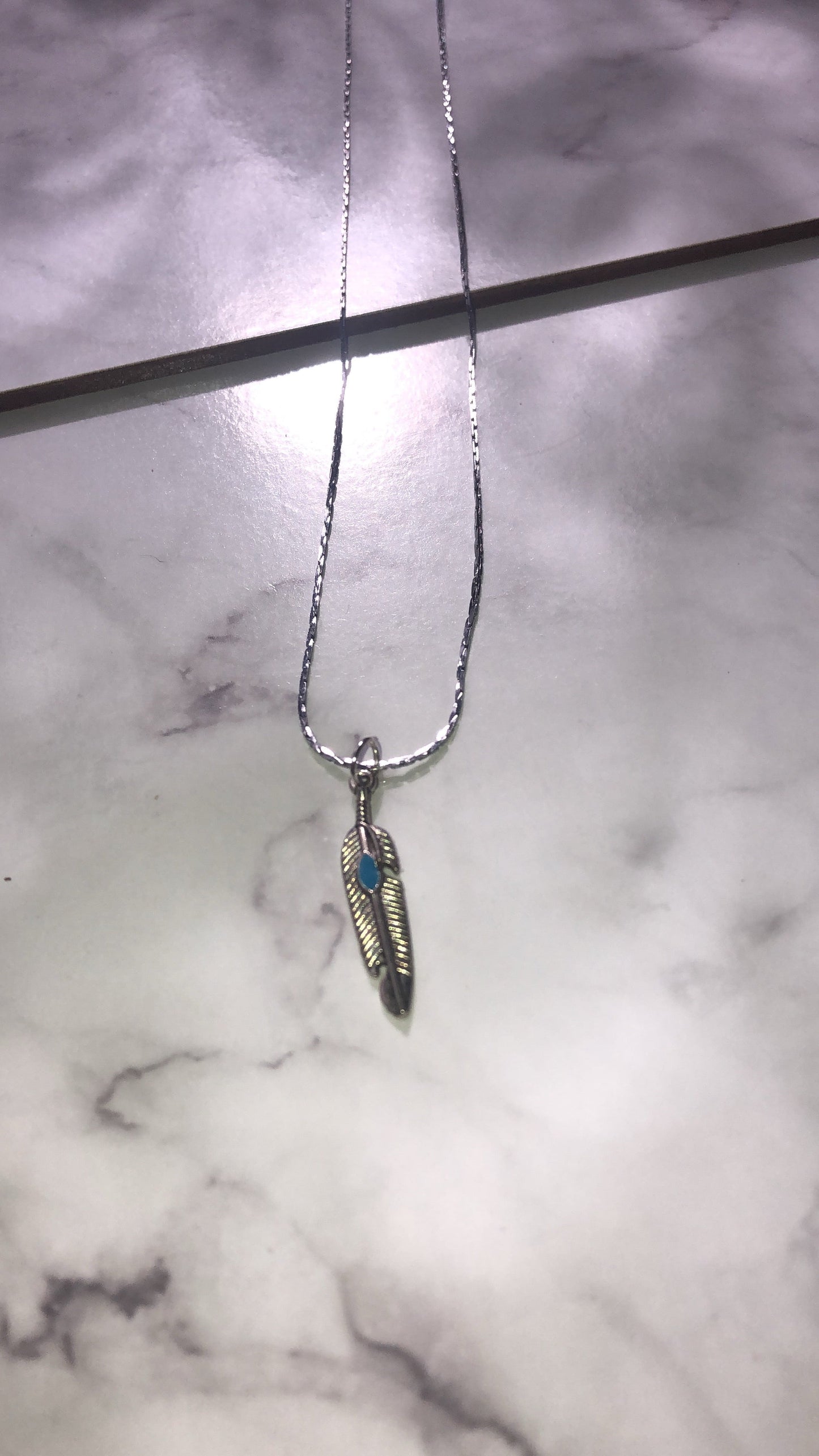 Indian leaf necklace - Icegoldbyvee