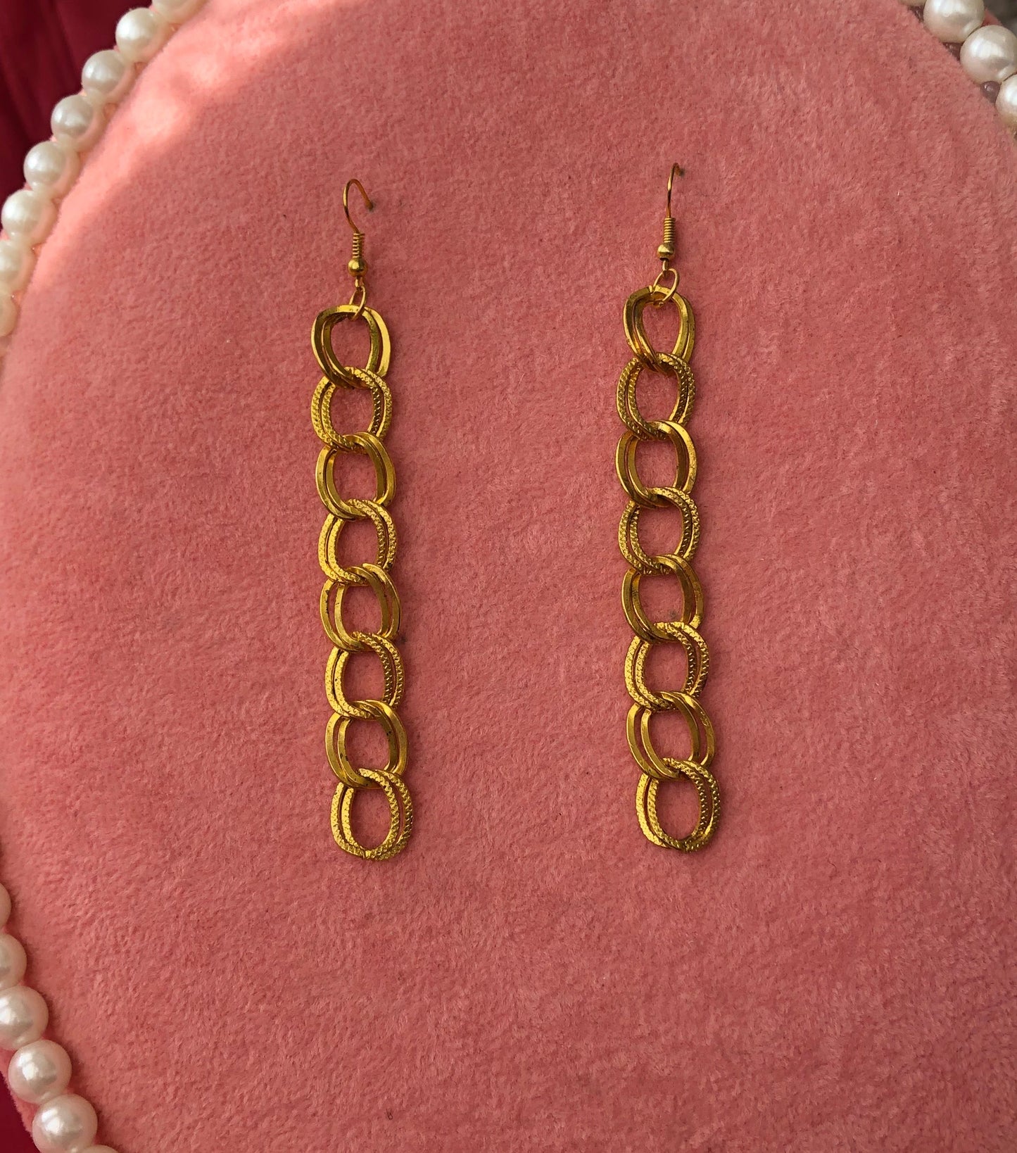 Chain earrings