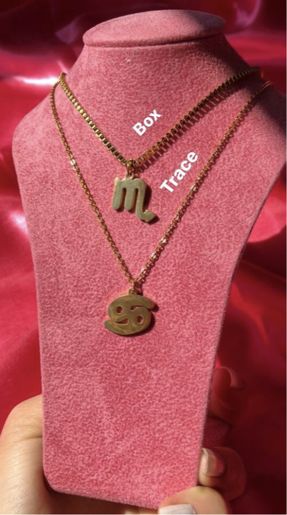 Zodiac pendant necklace