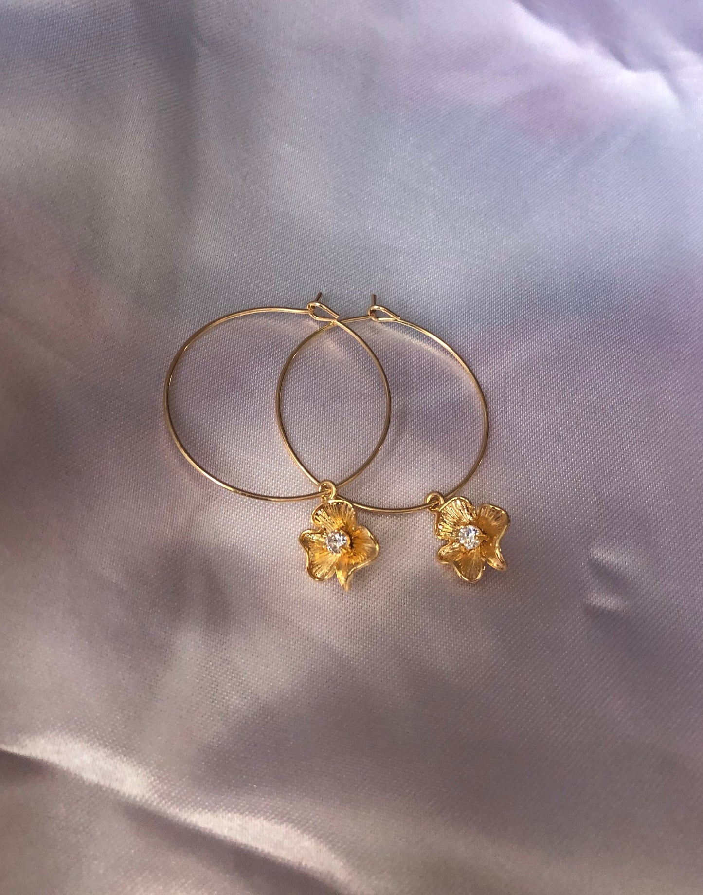 Flower hoops