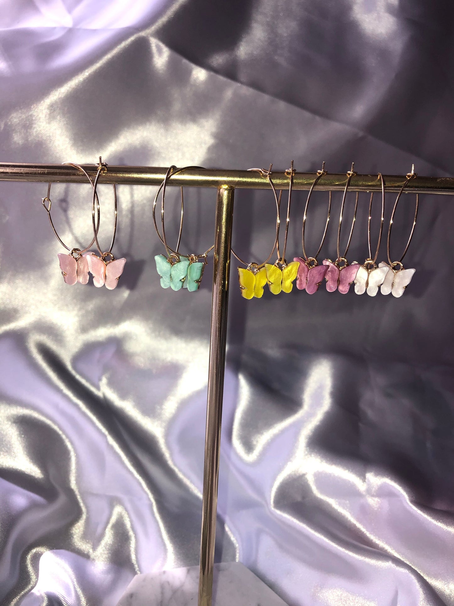 Mariposa hoops