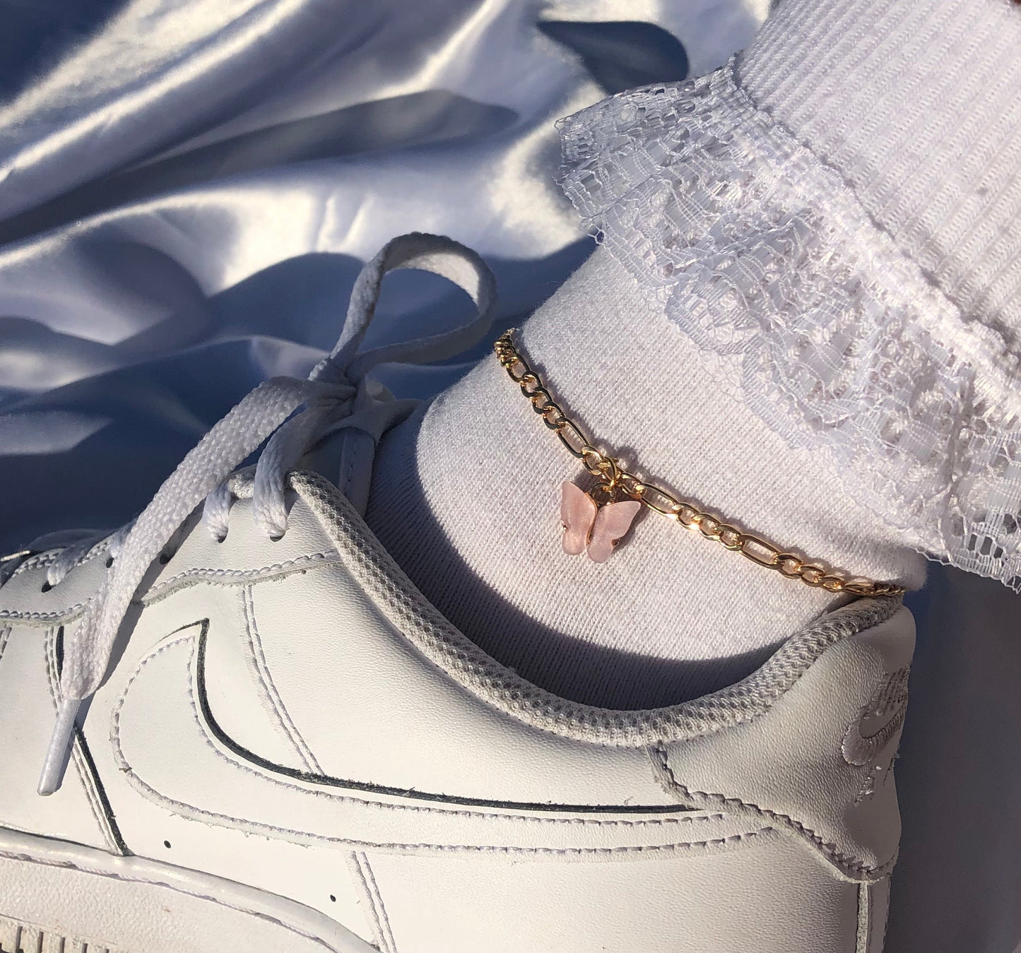 Mariposa anklet