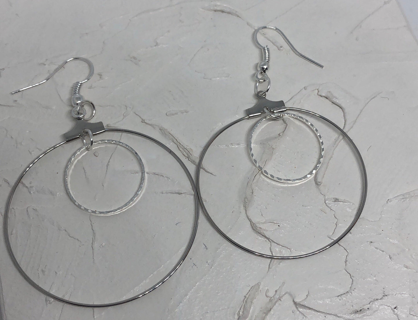 Double circle hoops - Icegoldbyvee