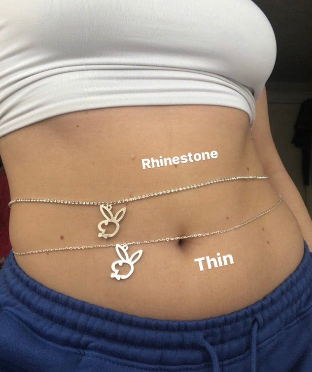Bunny belly chain