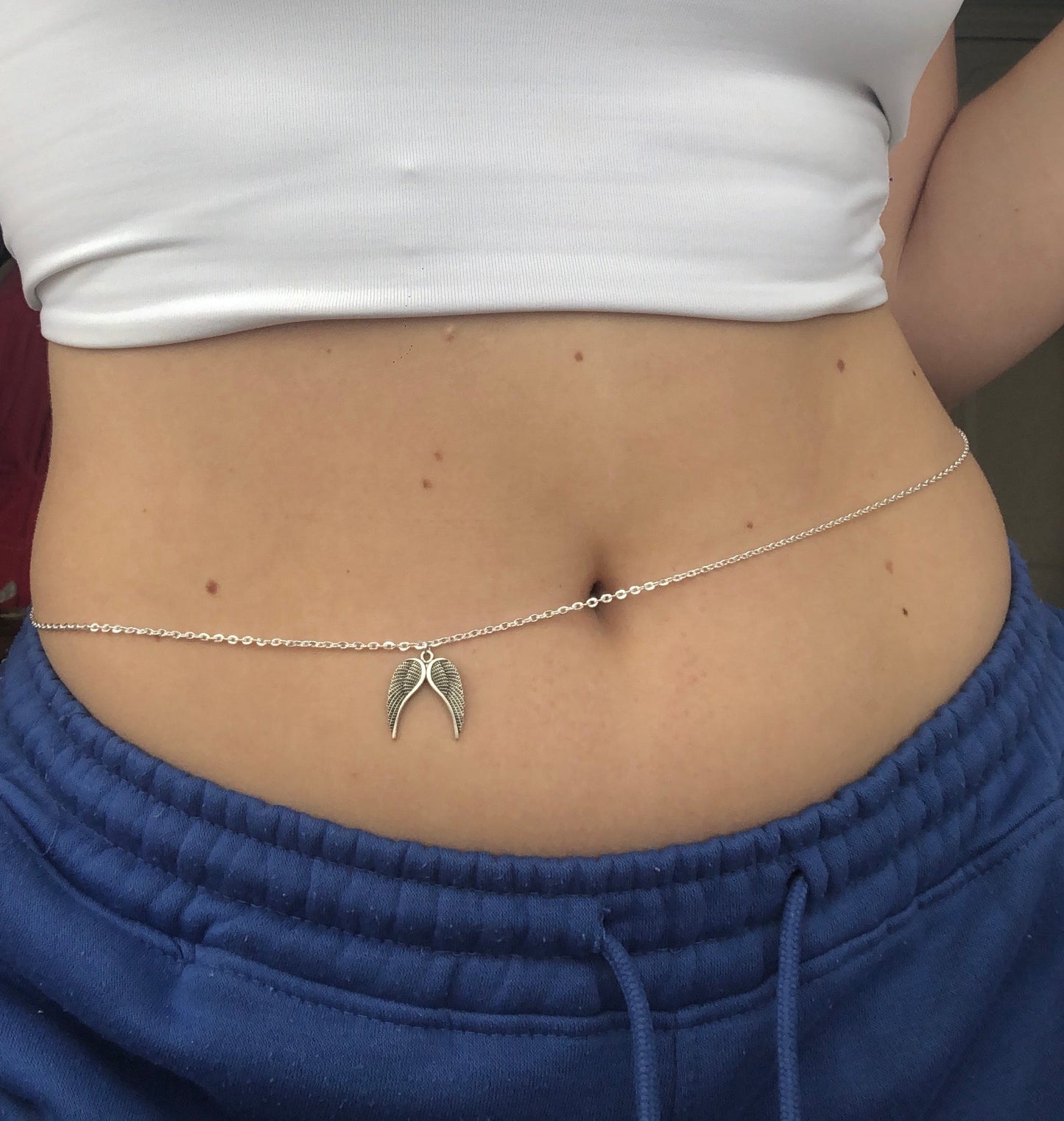 Wings belly chain