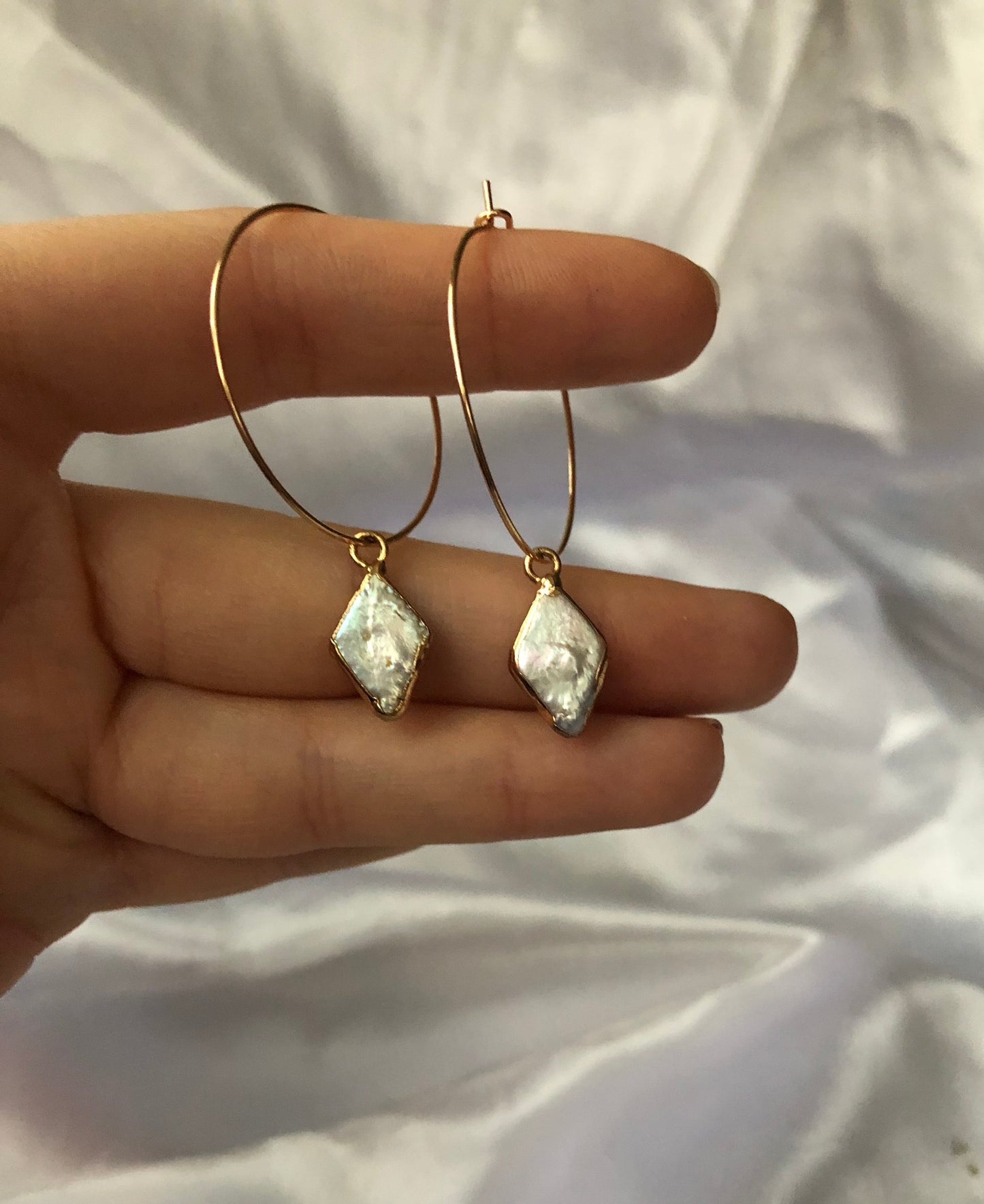 Pearly hoops