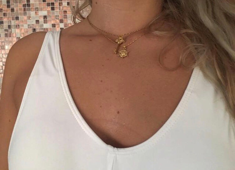 Key to my heart necklace - Icegoldbyvee