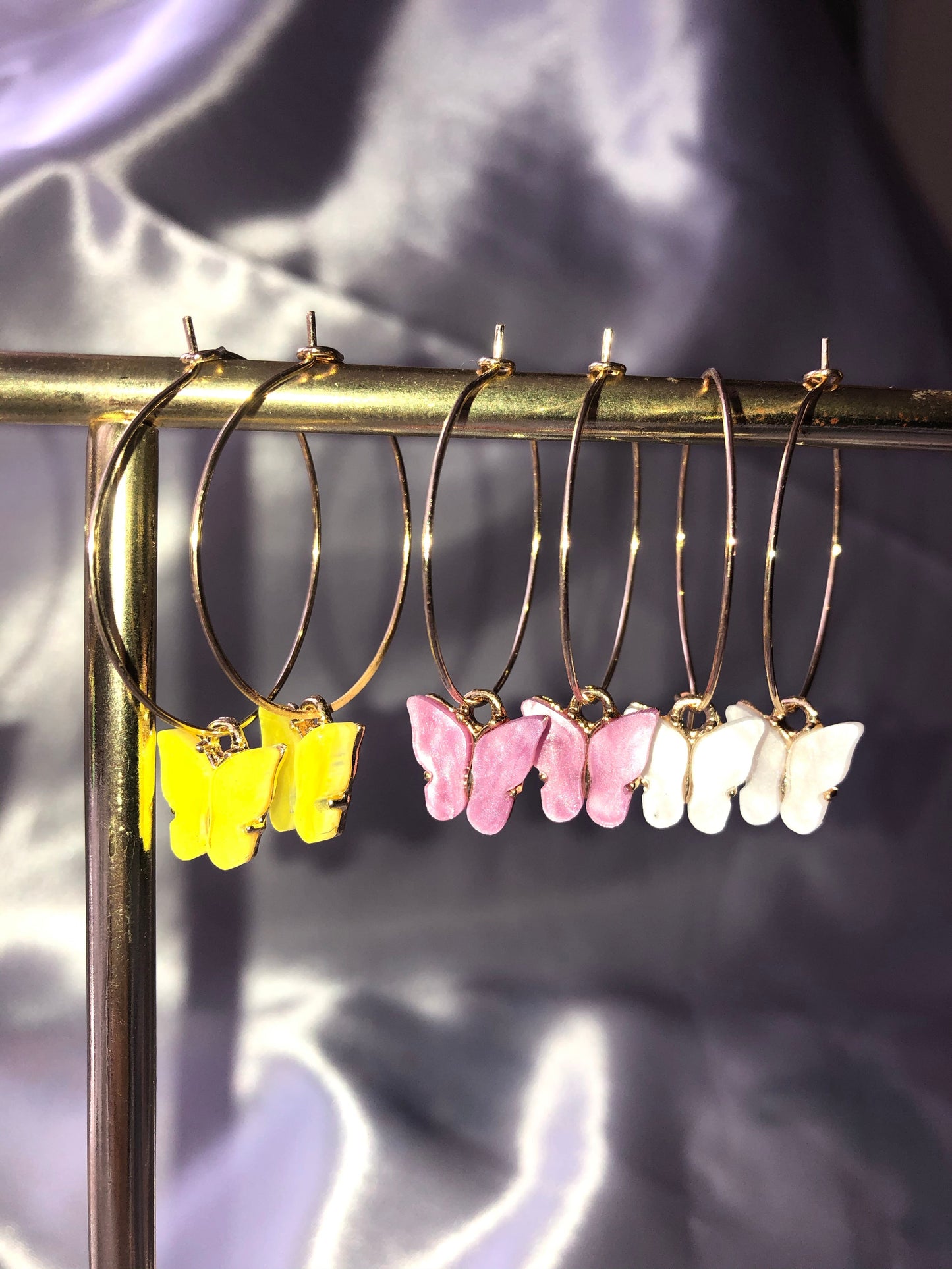 Mariposa hoops