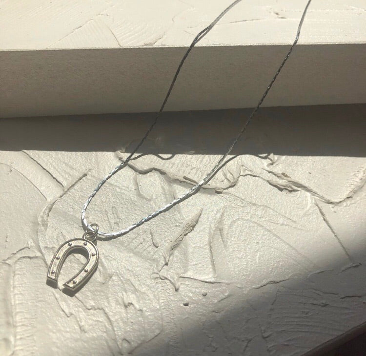 Horseshoe necklace - Icegoldbyvee
