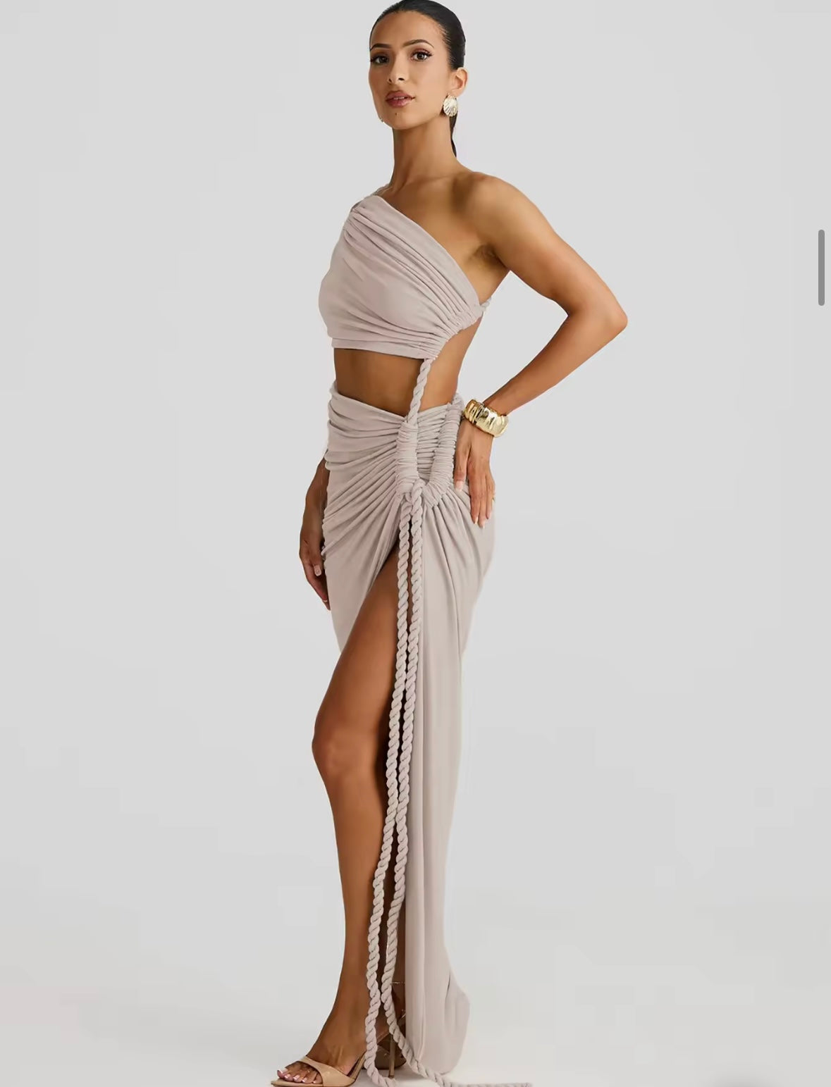 Maxi rope dress