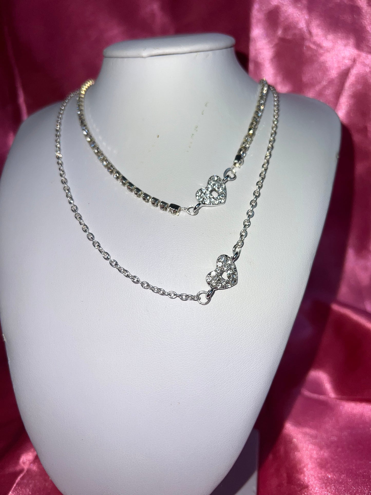 Heart lock necklace
