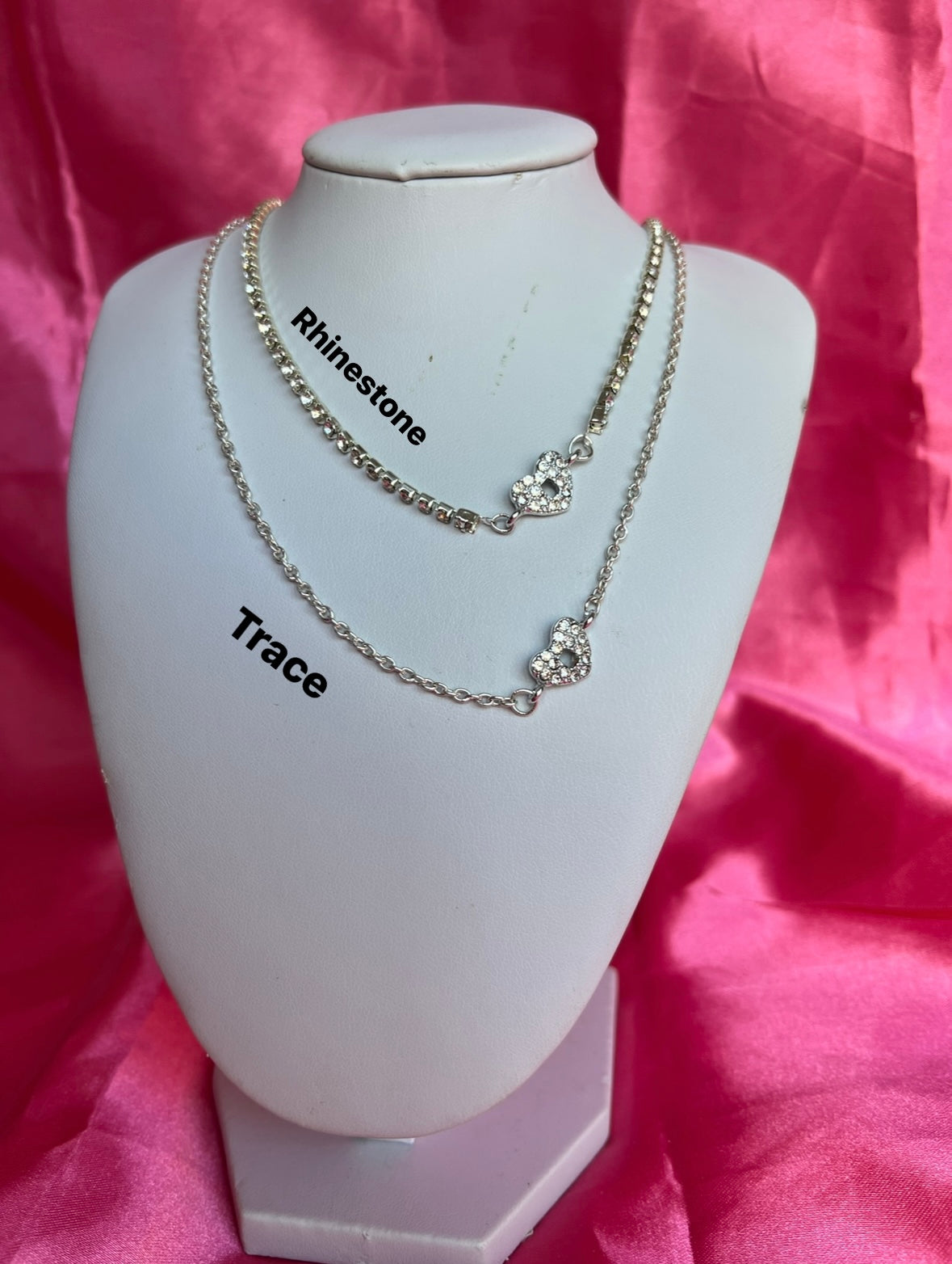 Heart lock necklace