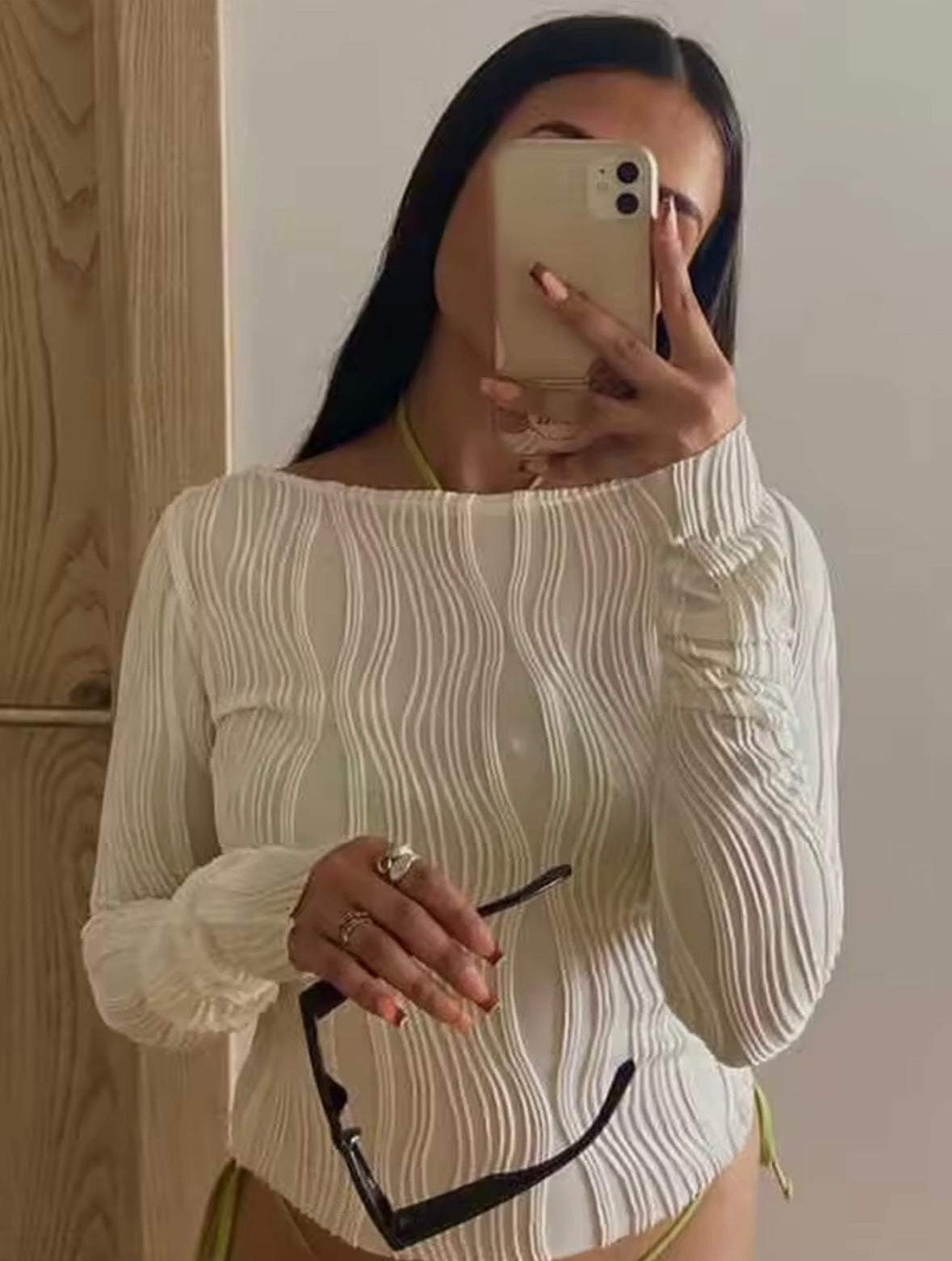 Textured blouse