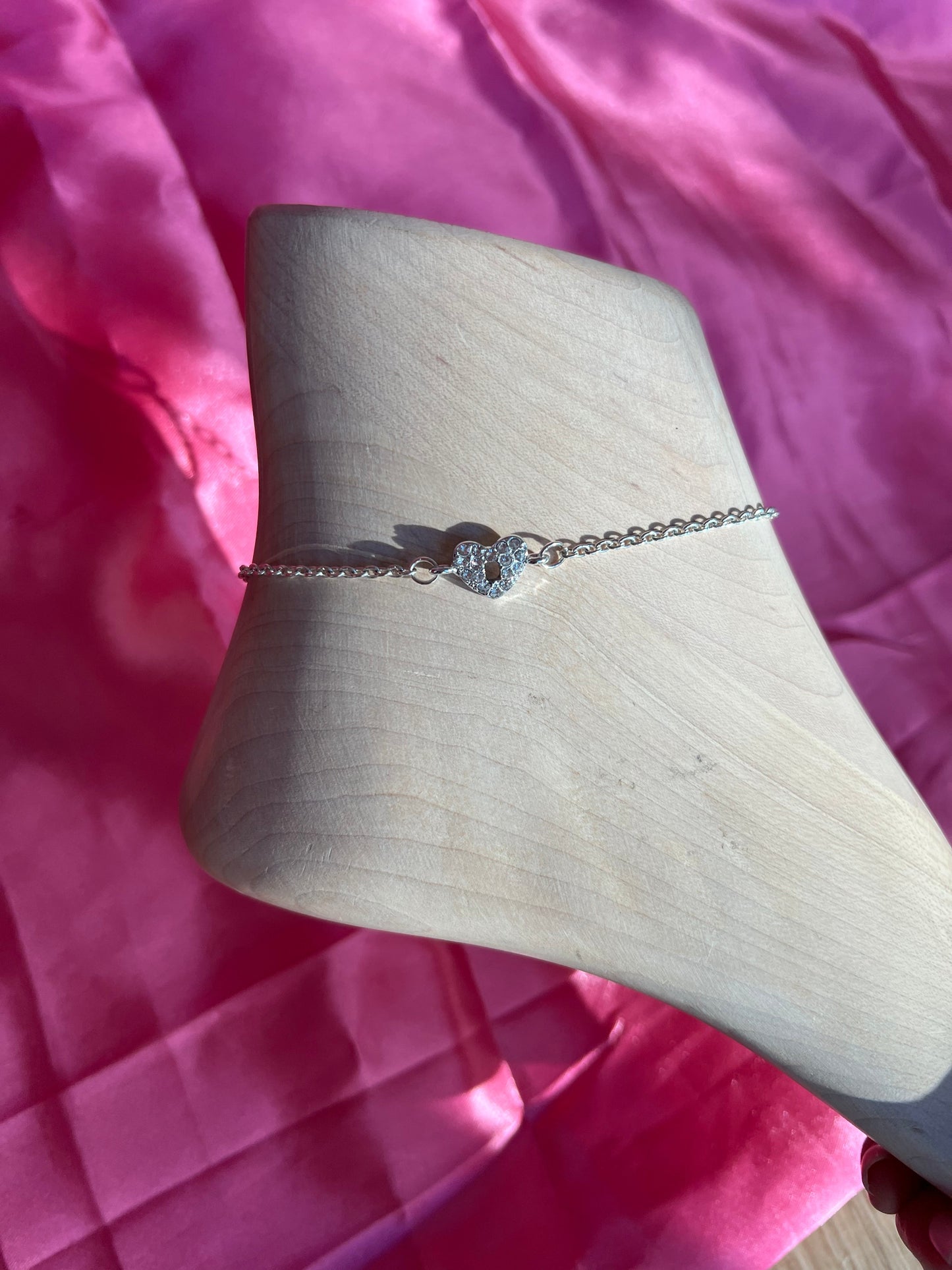 Love lock anklet