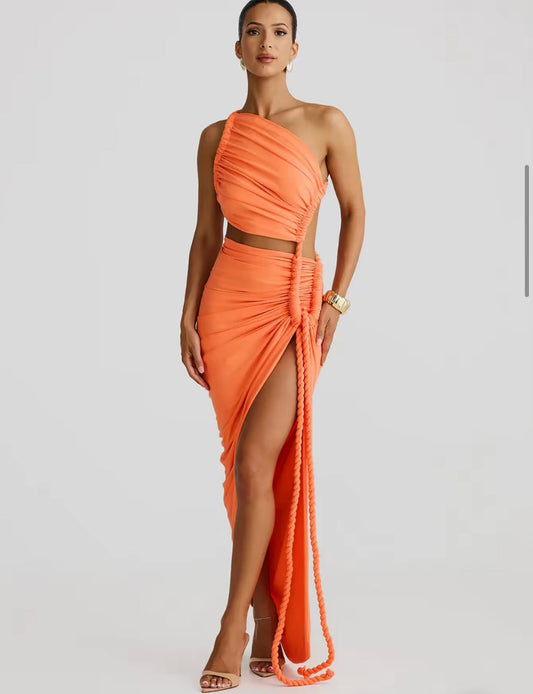Maxi rope dress