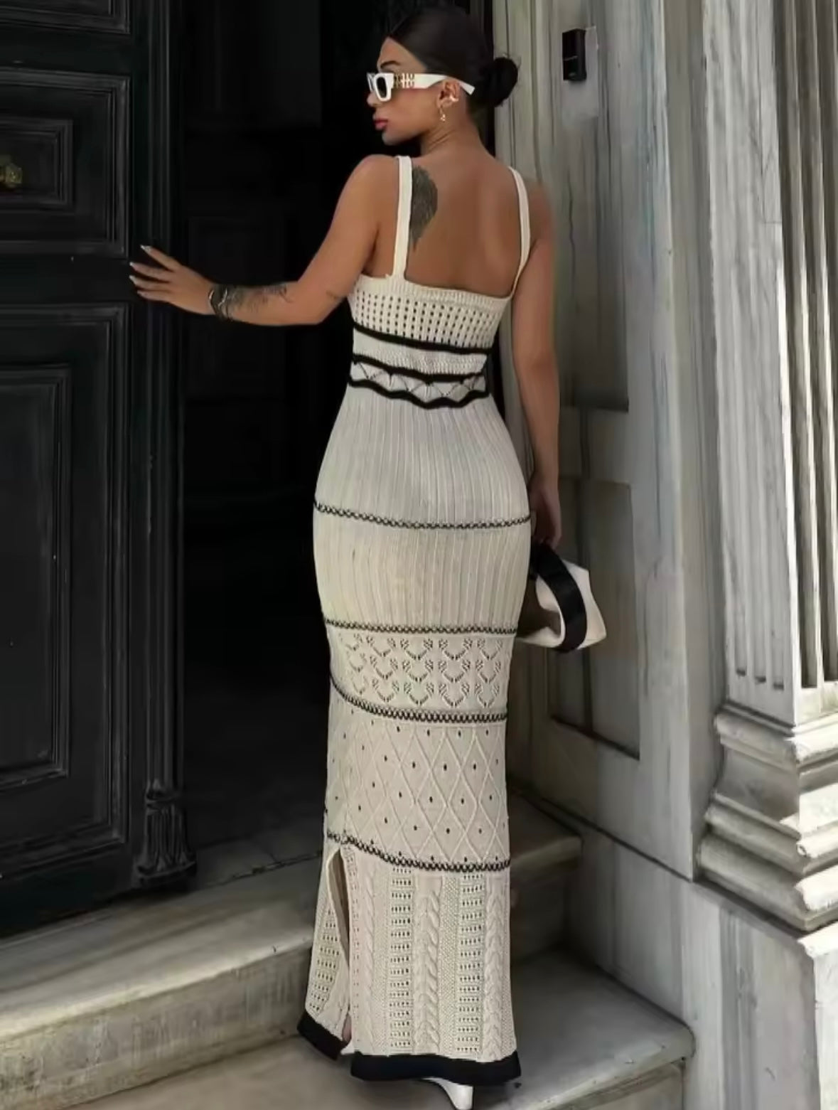 Knit summer dress