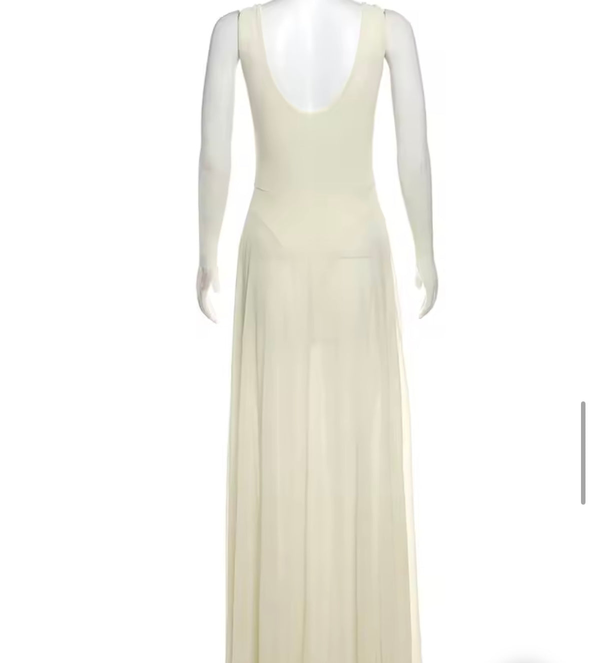 Sheer maxi dress